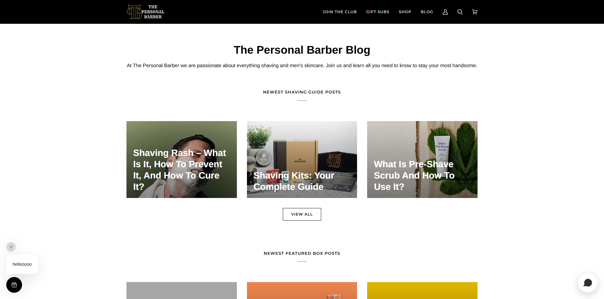 The Personal Barber discount code