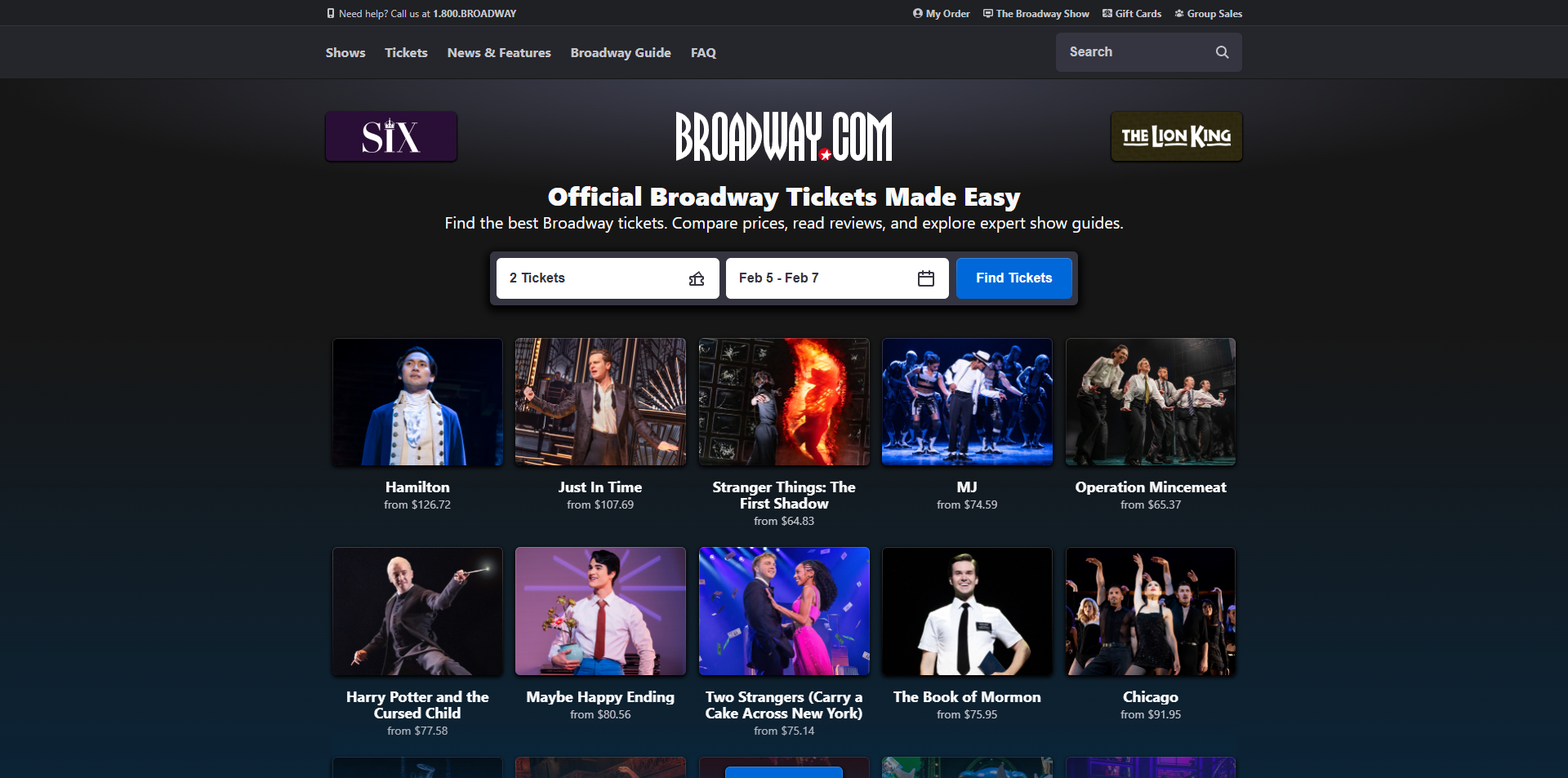 Broadway.com discount code