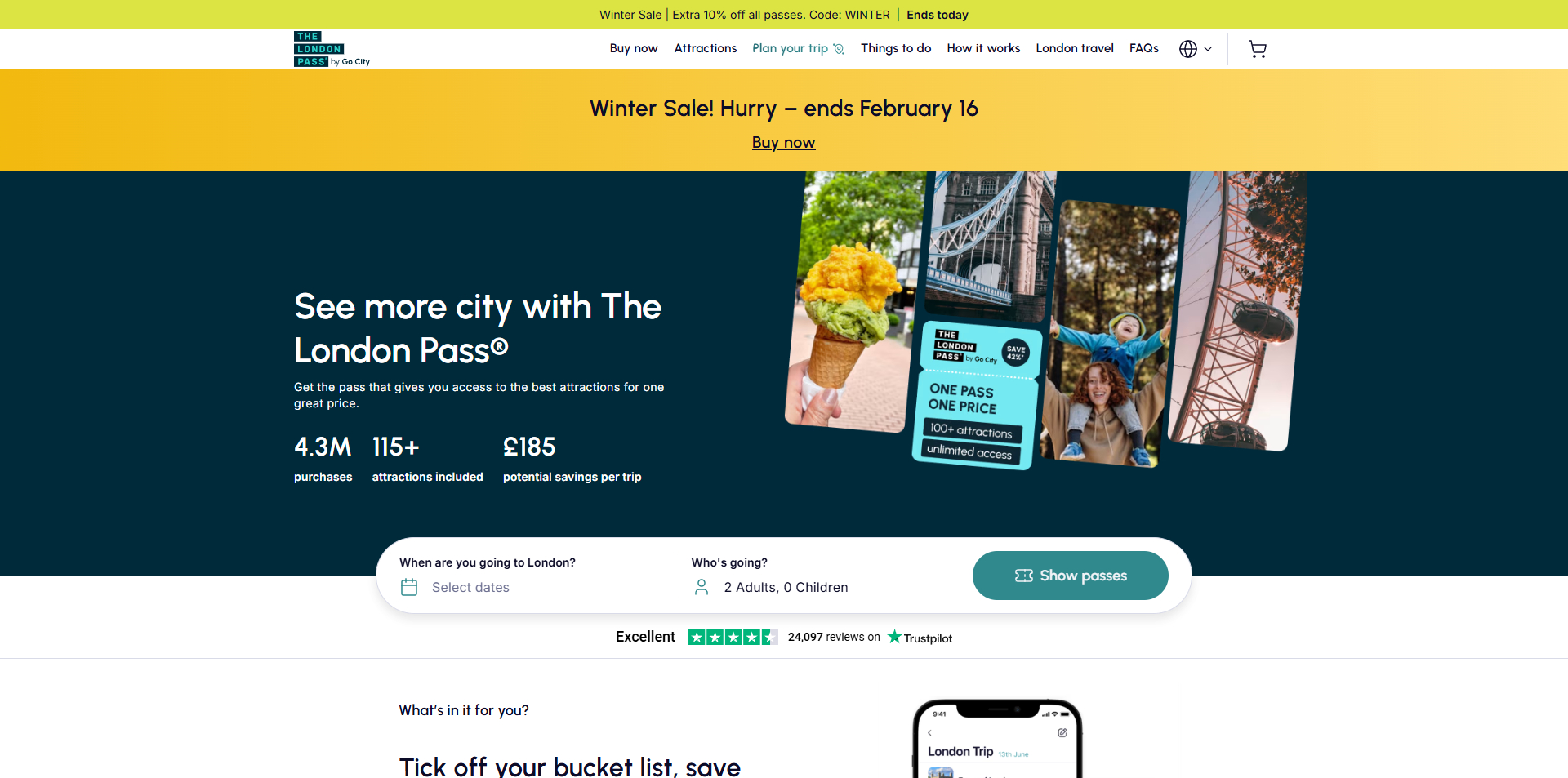 London Pass discount code