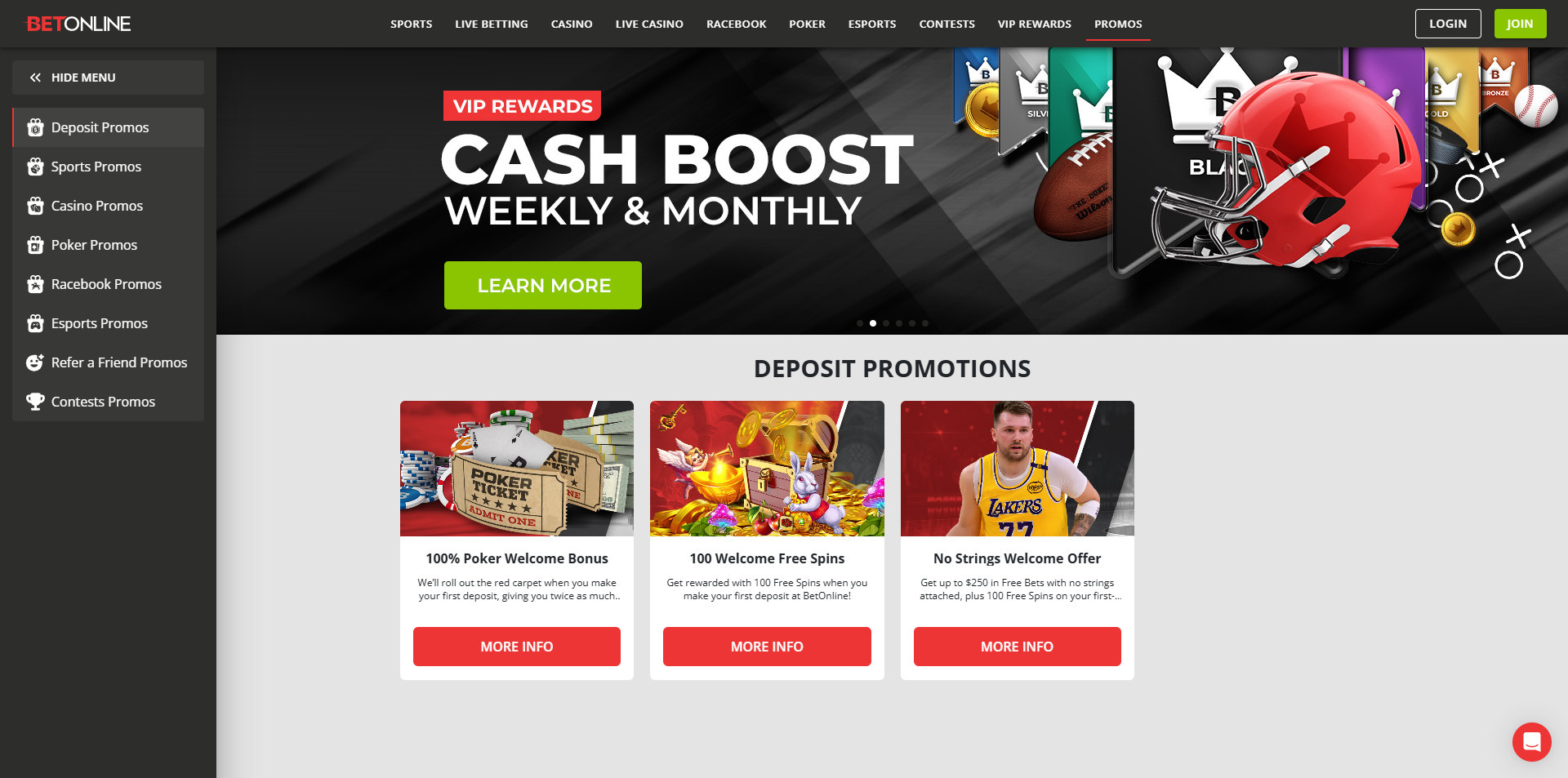 Betonline discount code