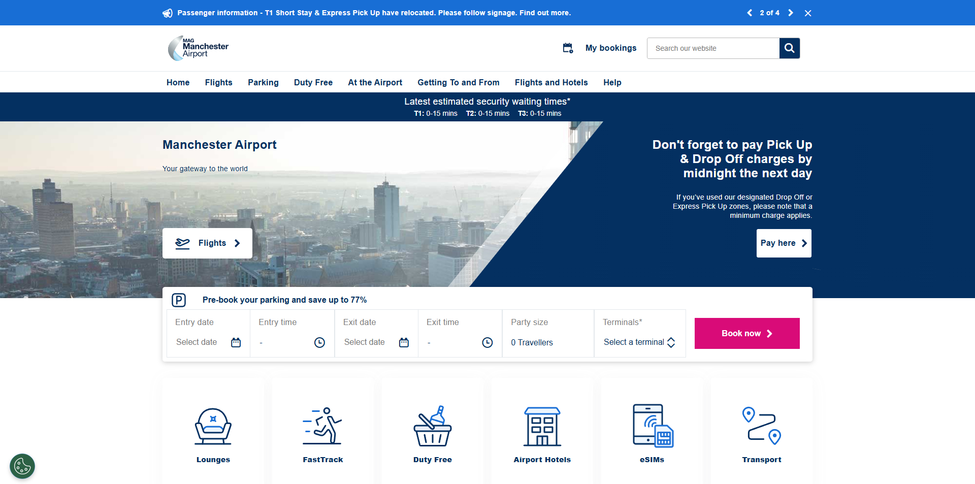 Manchester Airport discount code