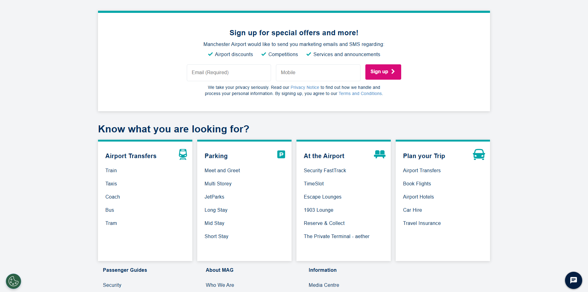 Manchester Airport Promo Code