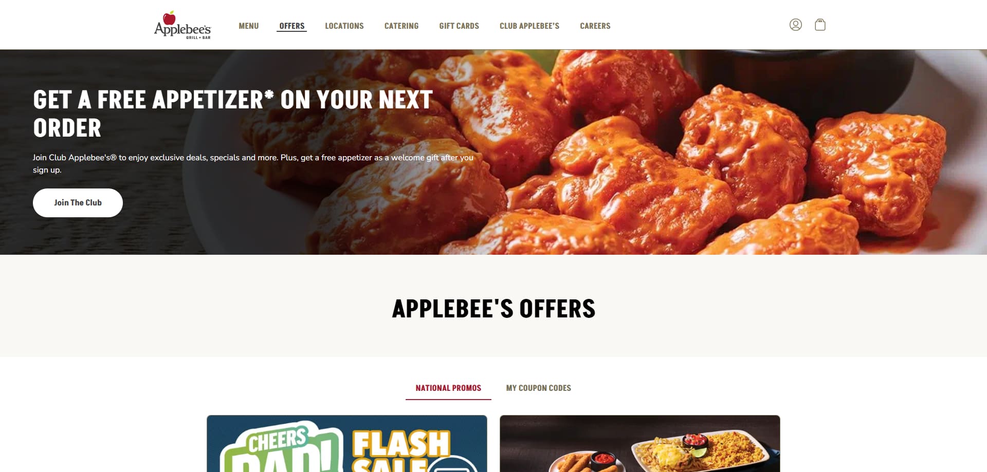Applebee's Promo Code