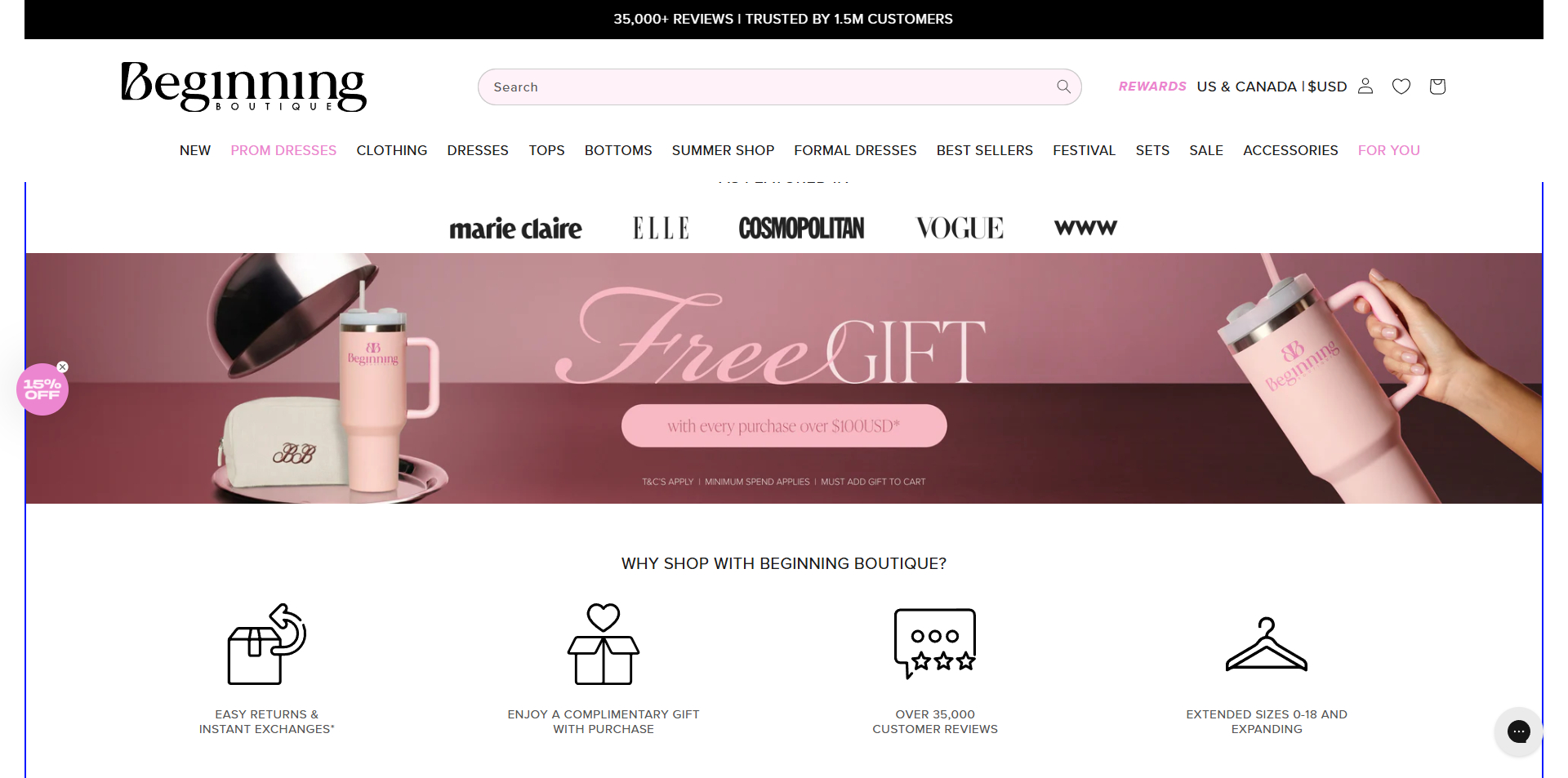 Beginning Boutique Promo Code