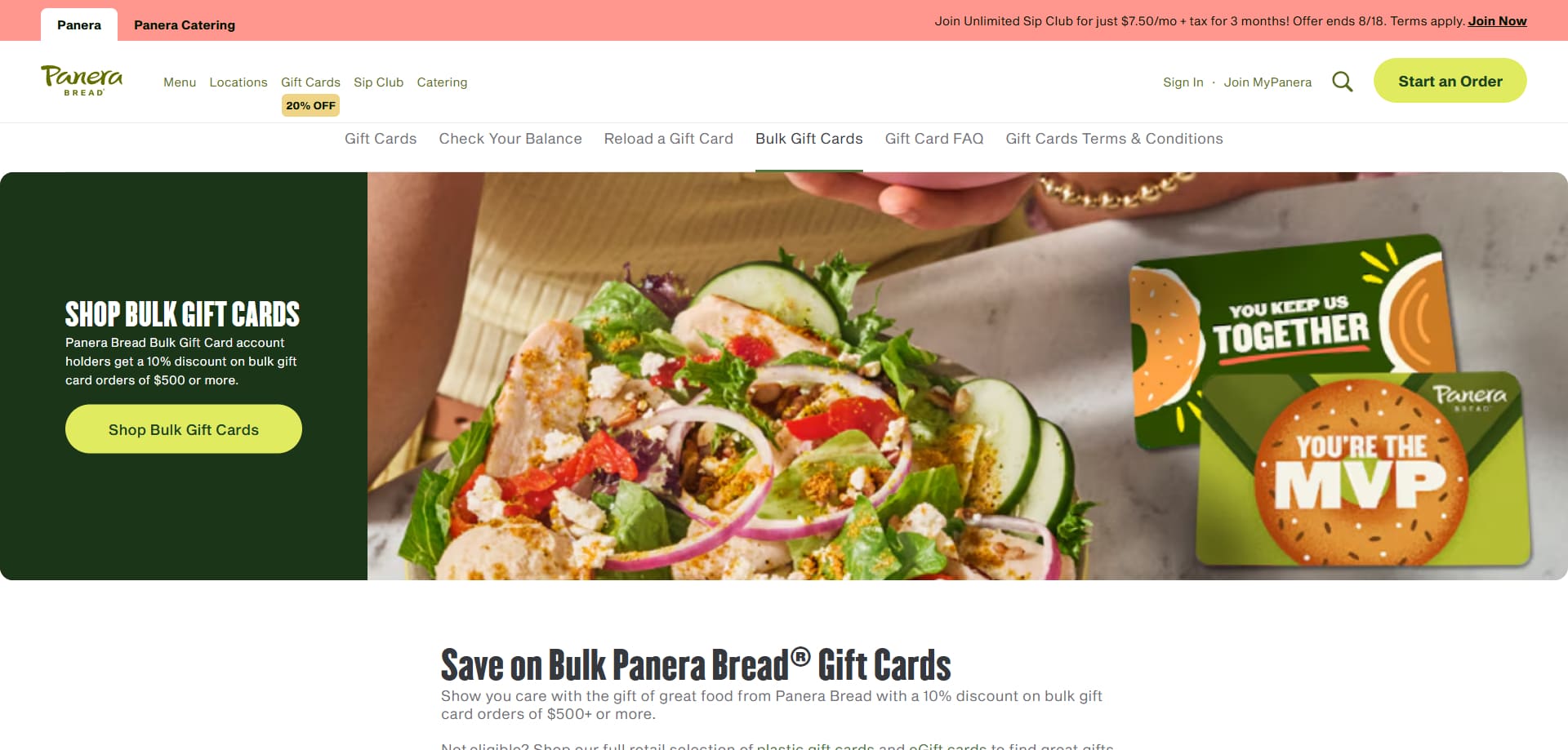 Panera Bread Promo Code
