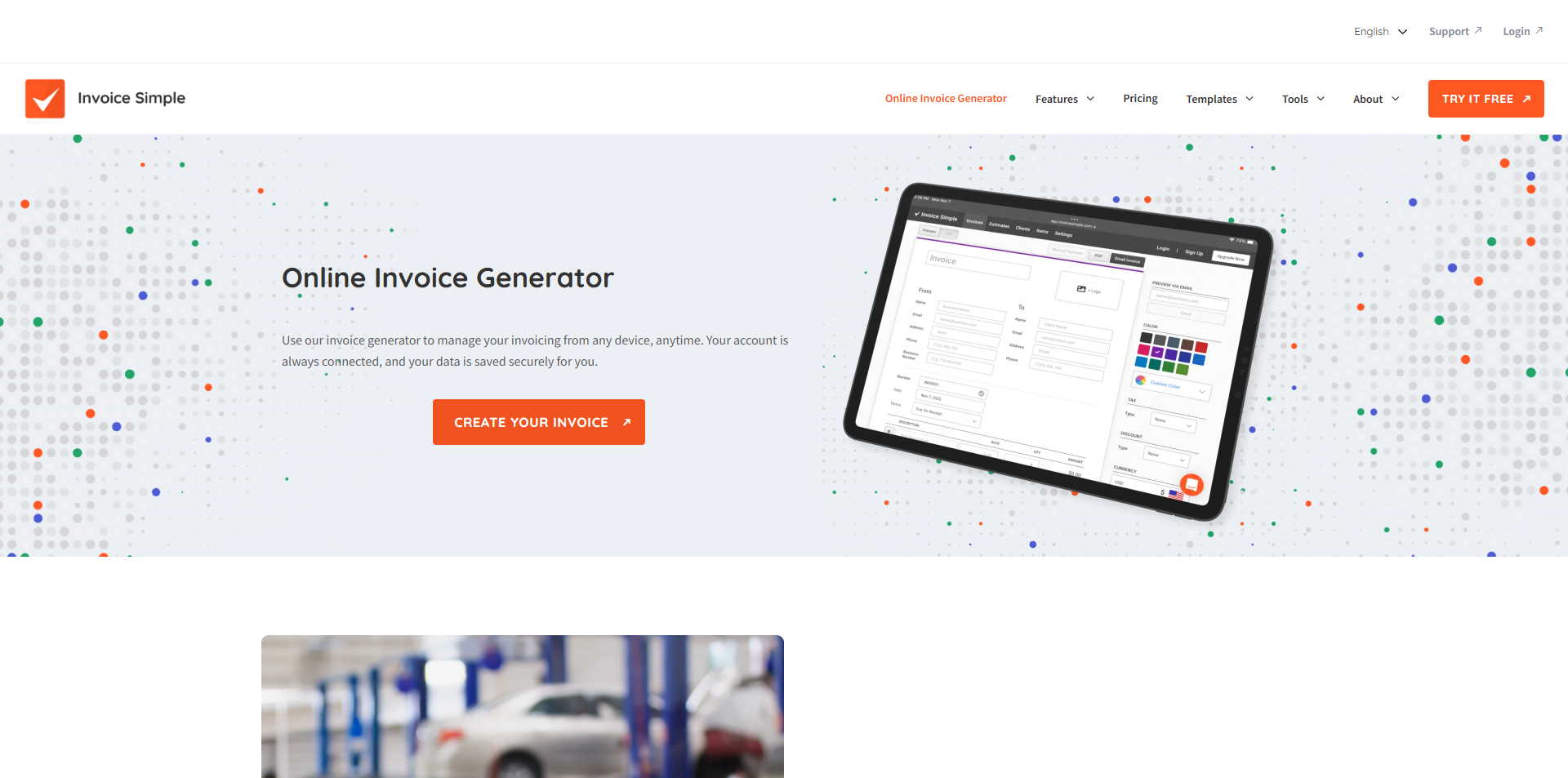 Invoice Simple coupons