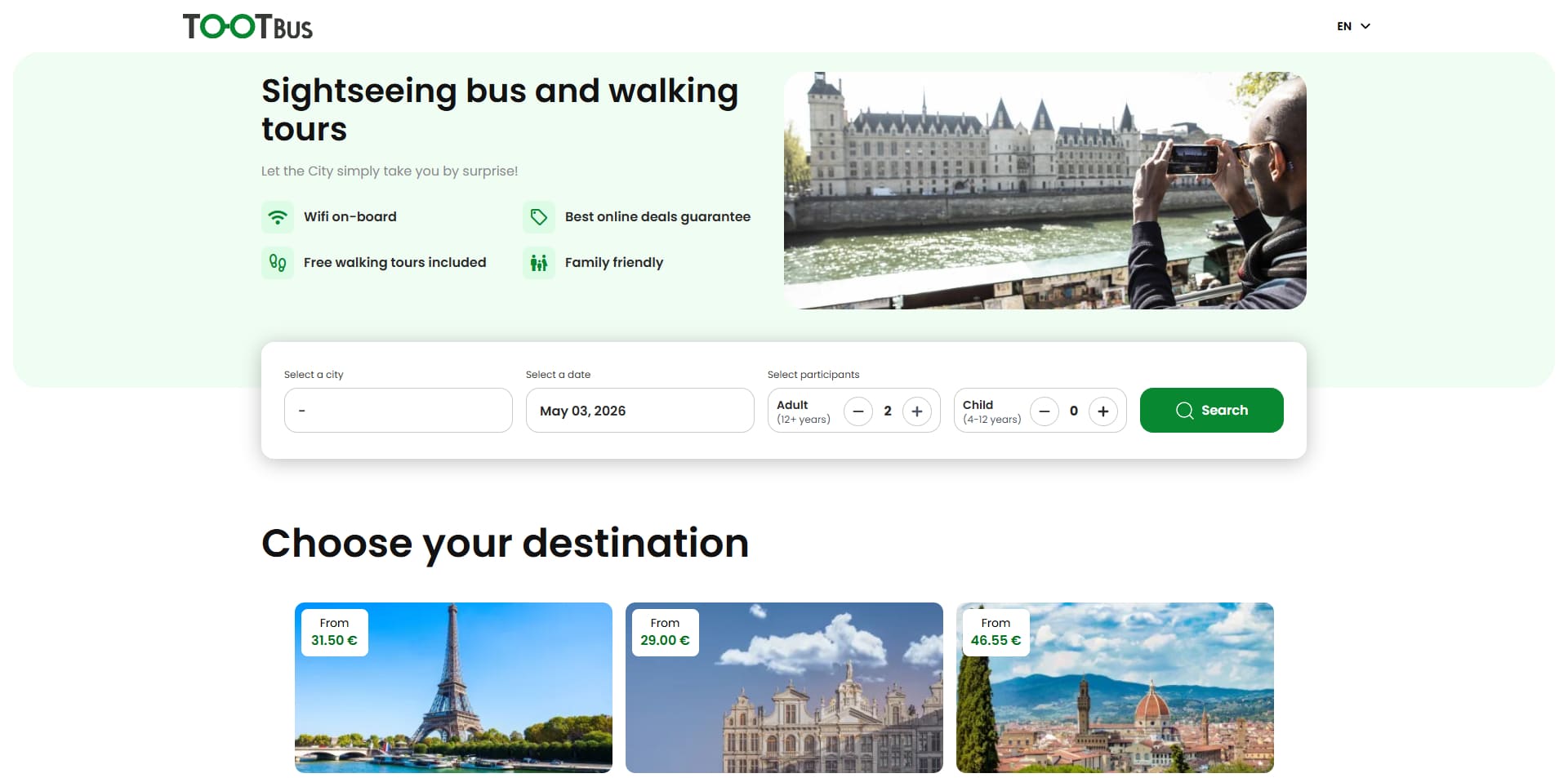 Tootbus discount code