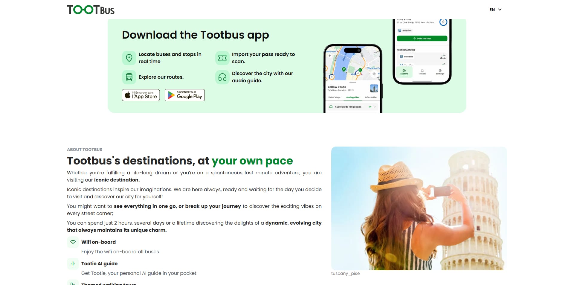 Tootbus coupons