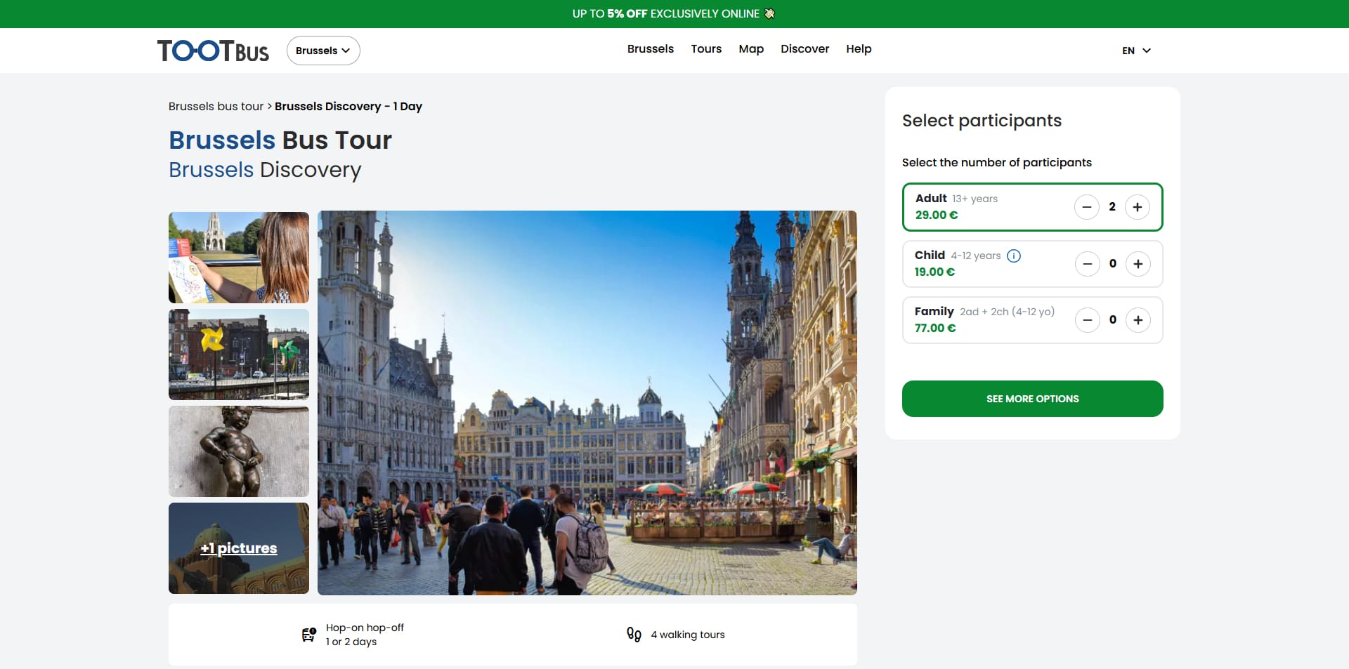 Tootbus Promo Code