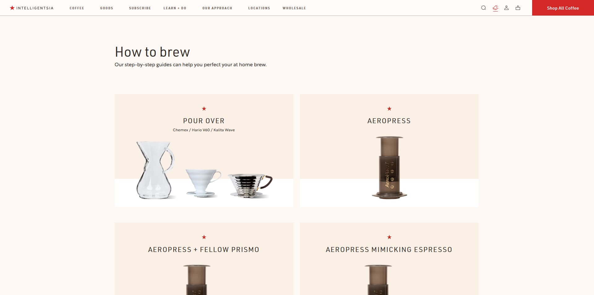 Intelligentsia coupons