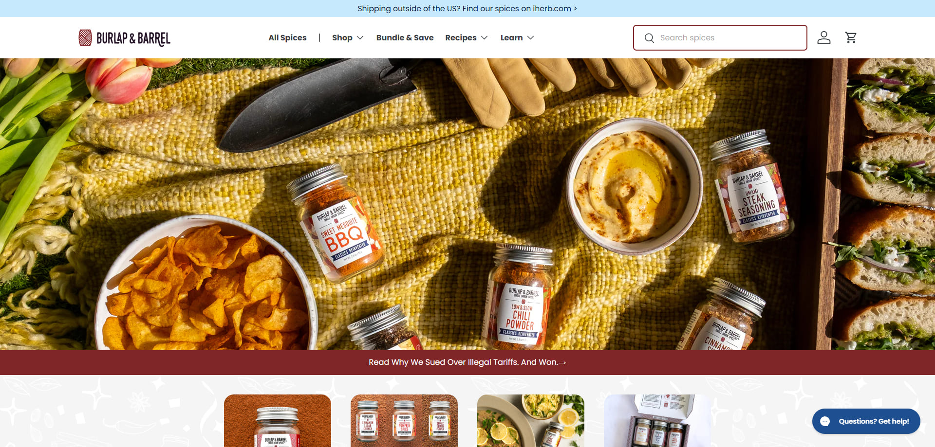 Burlap & Barrel discount code