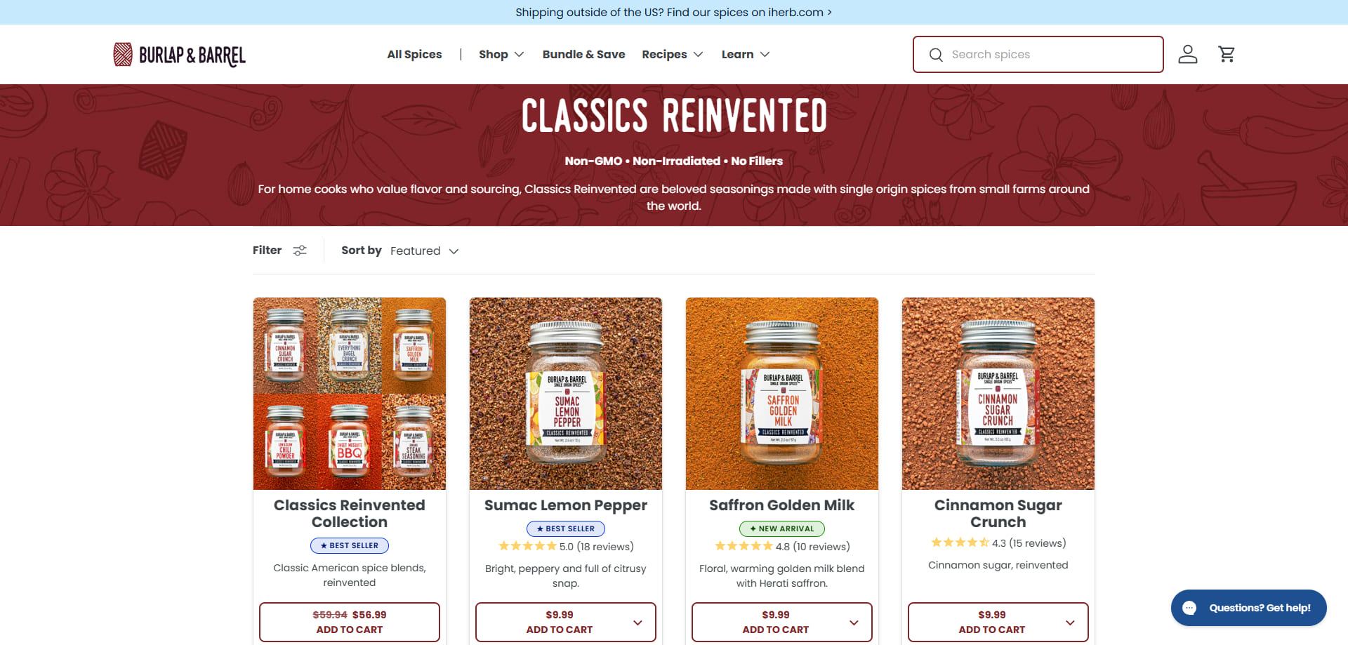 Burlap & Barrel coupons