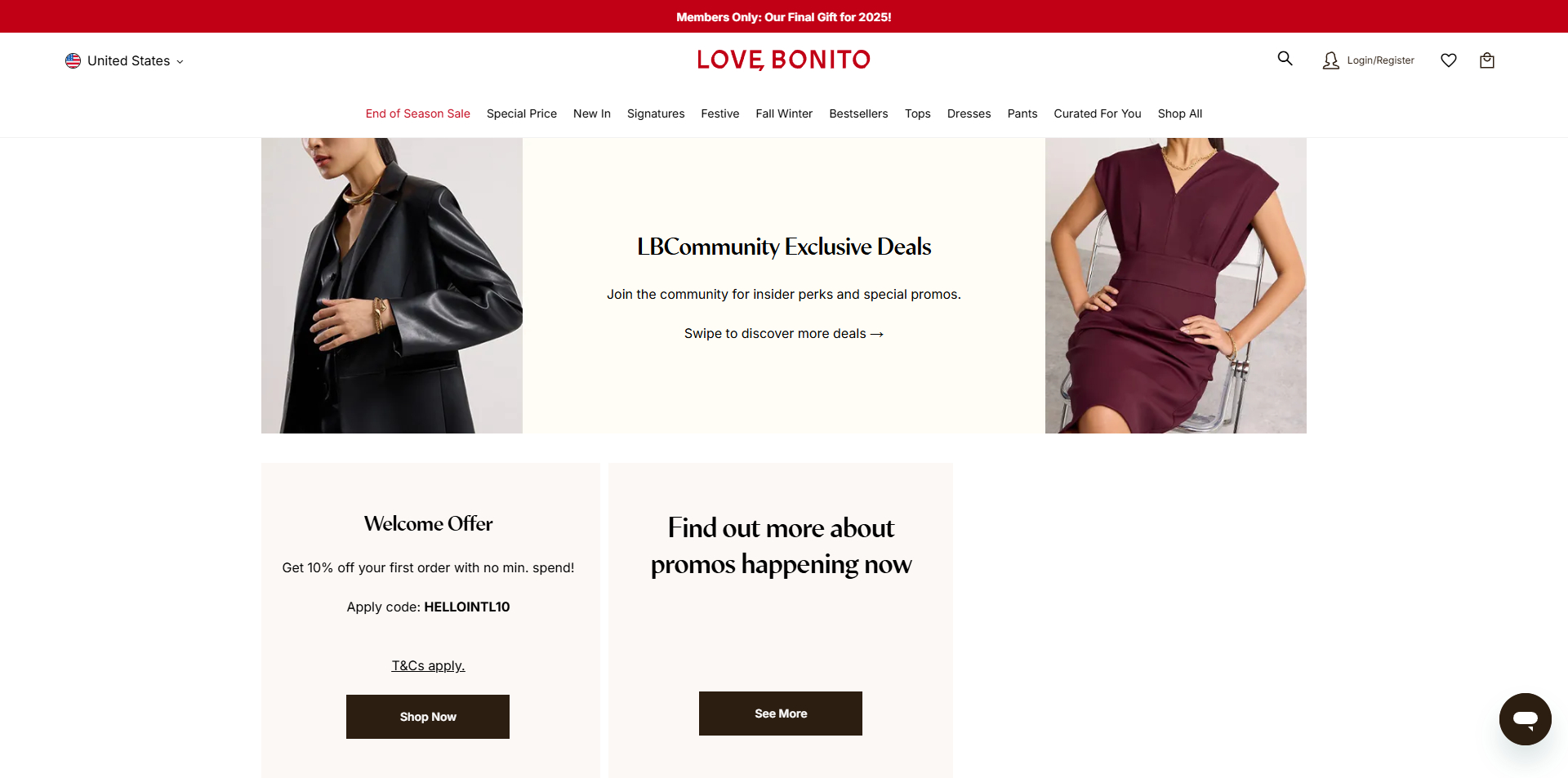 Love Bonito discount code