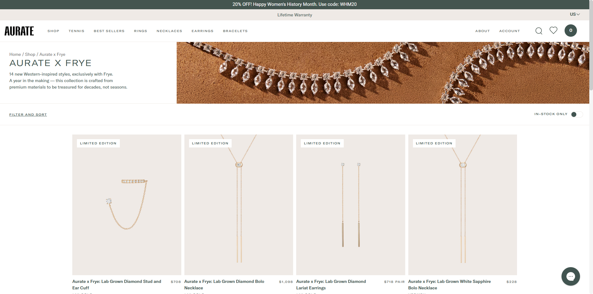 Aurate New York voucher