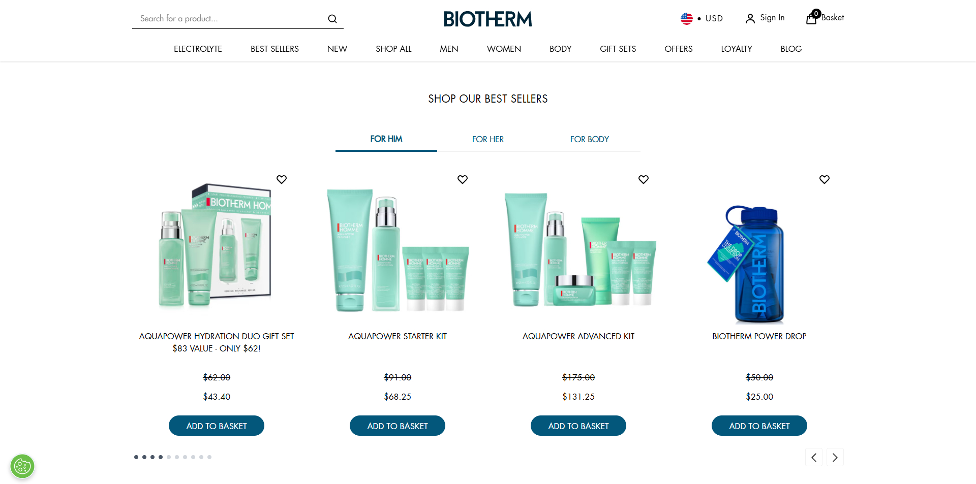 Biotherm coupons