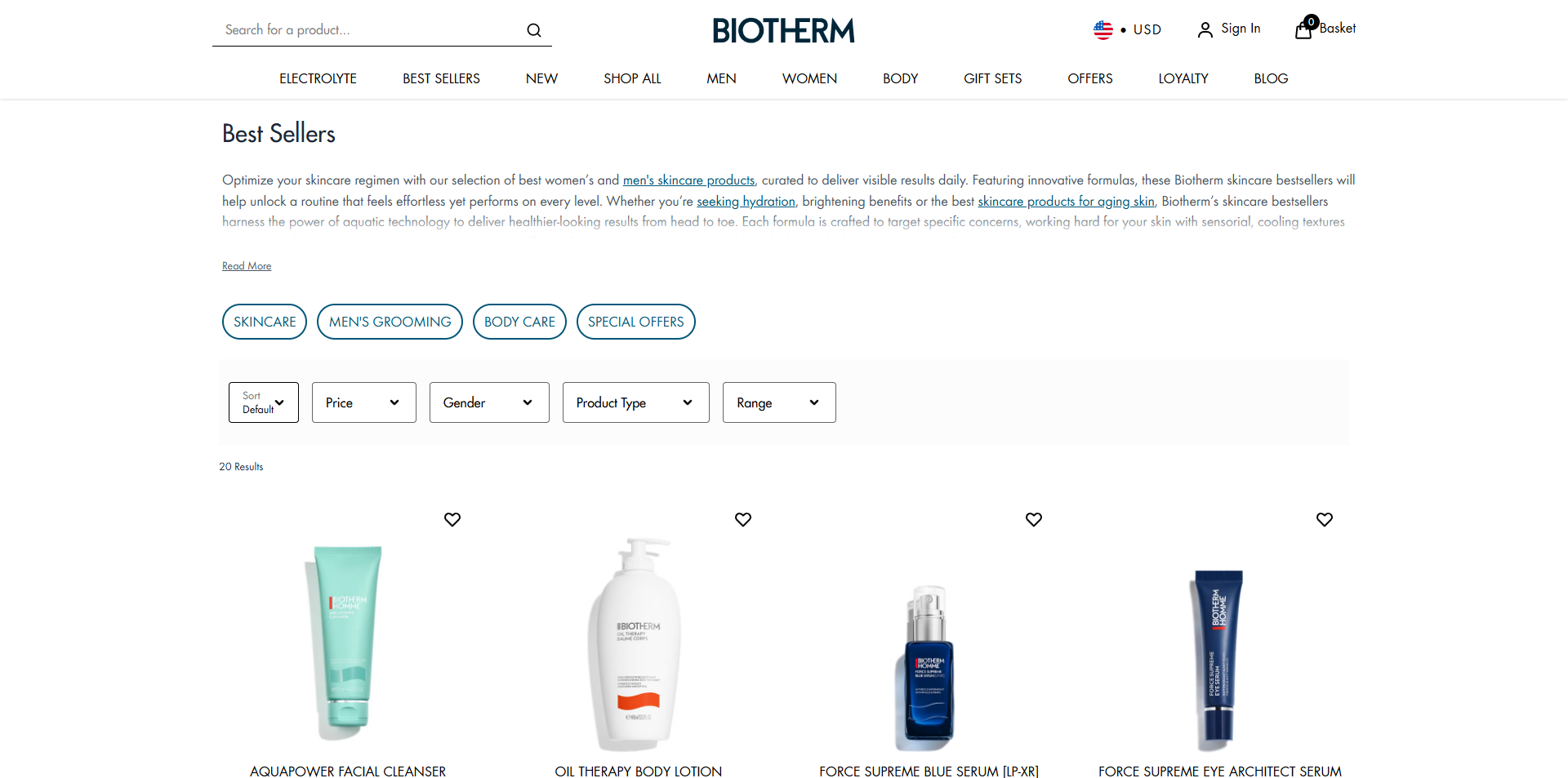 Biotherm coupons