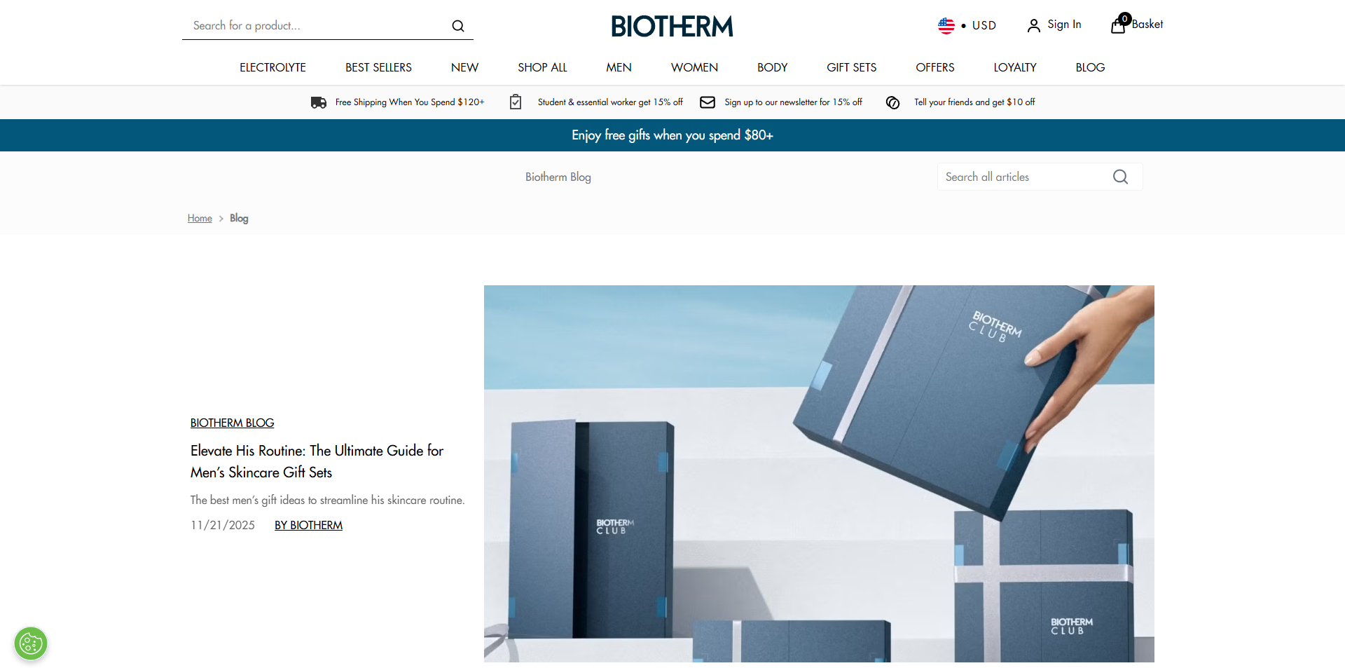 Biotherm discount code