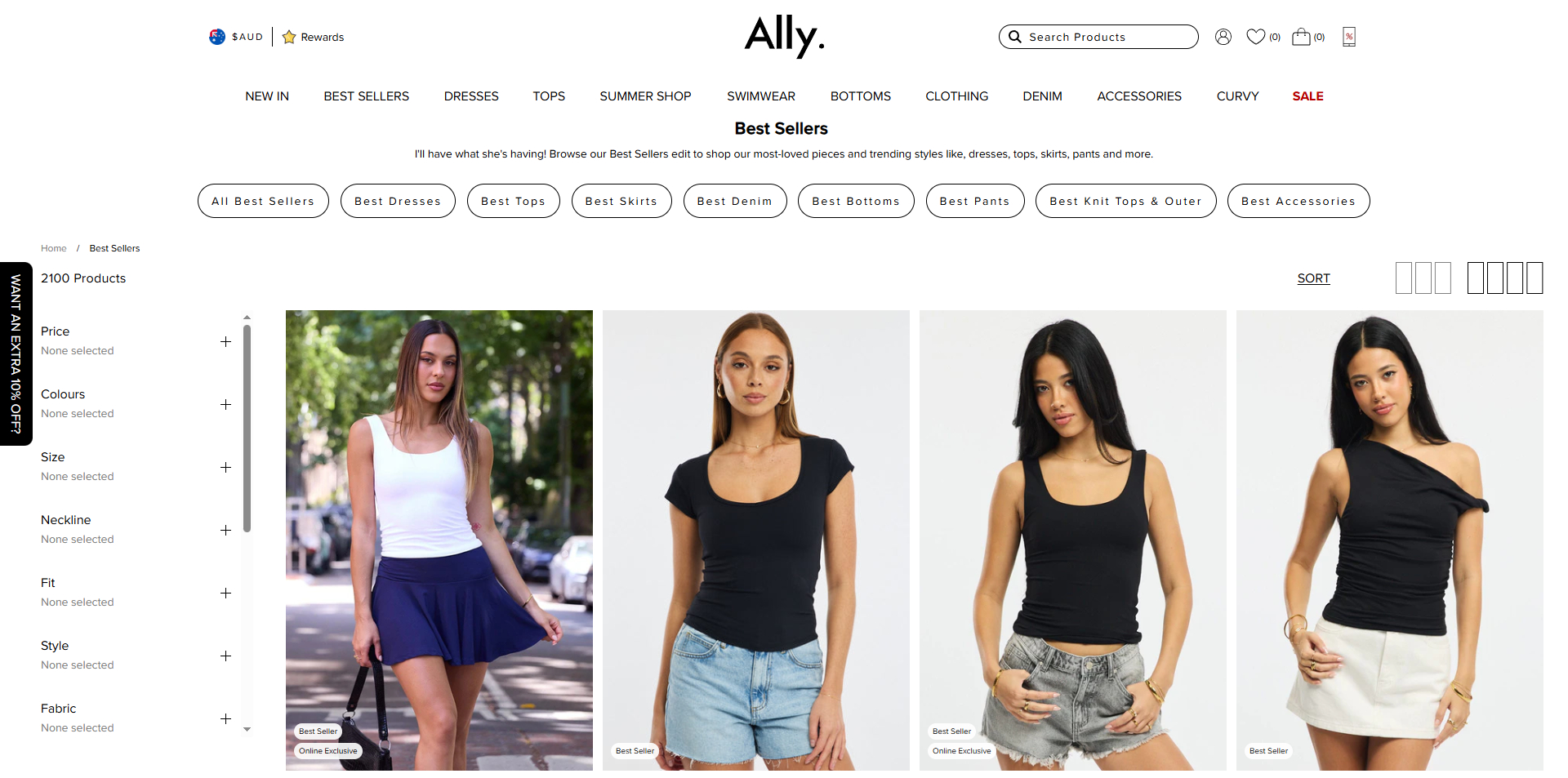 Ally Fashion voucher
