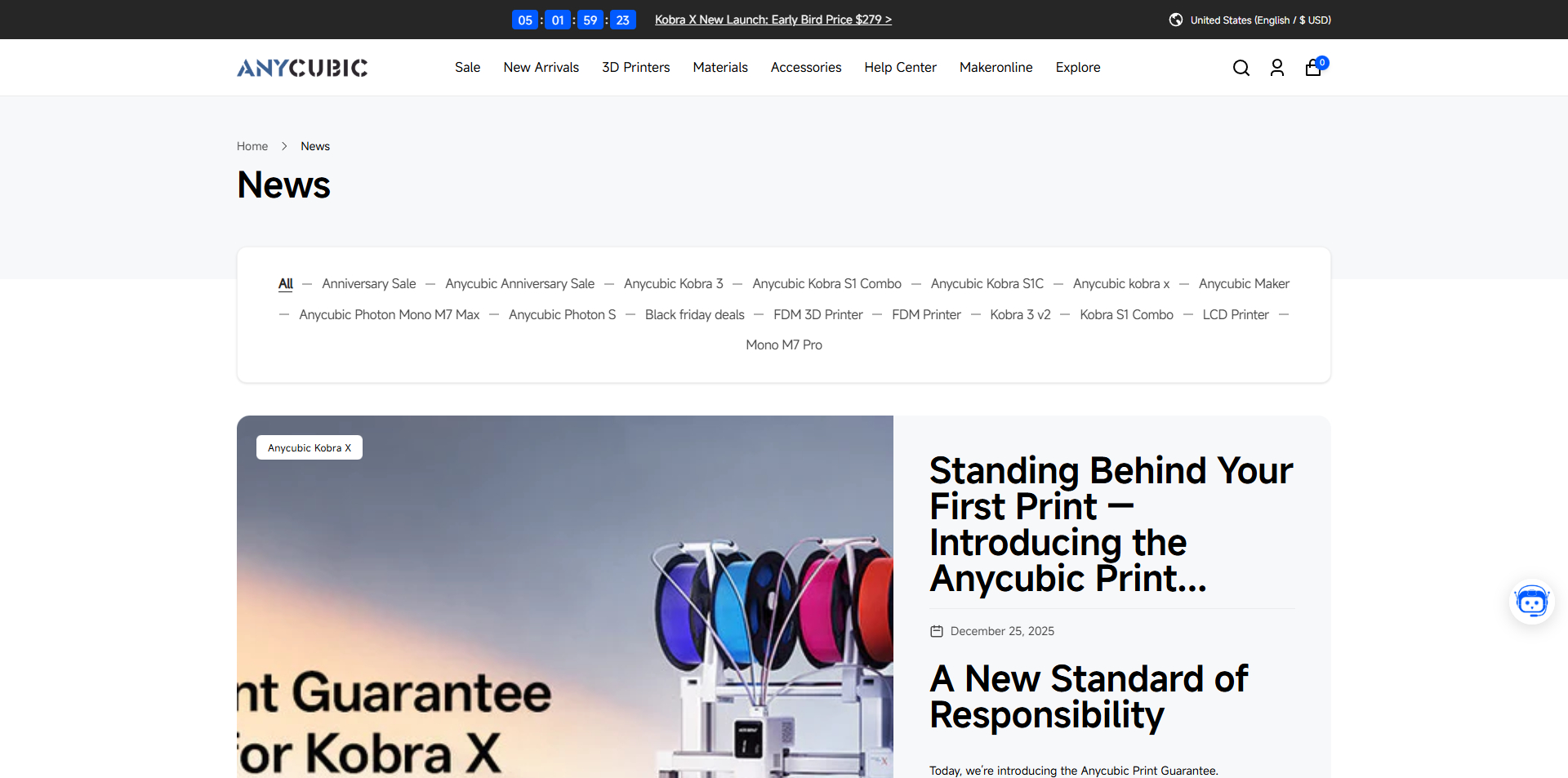 Anycubic discount code