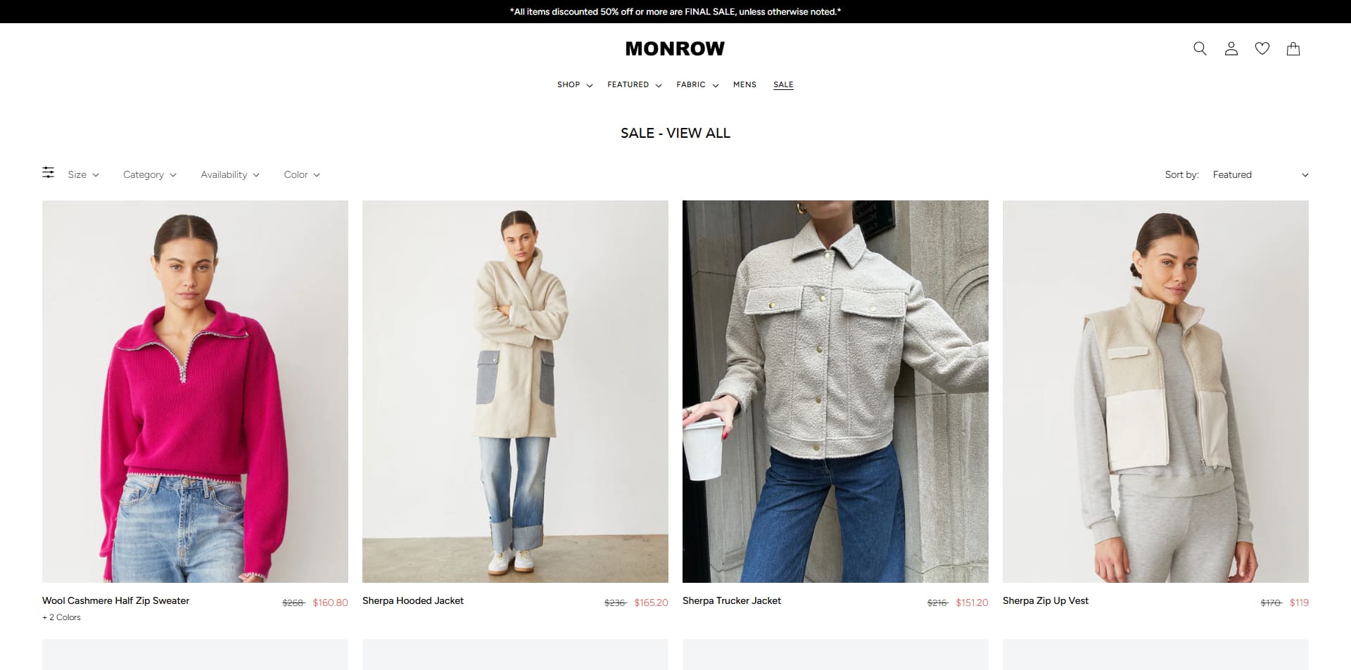 Monrow discount code