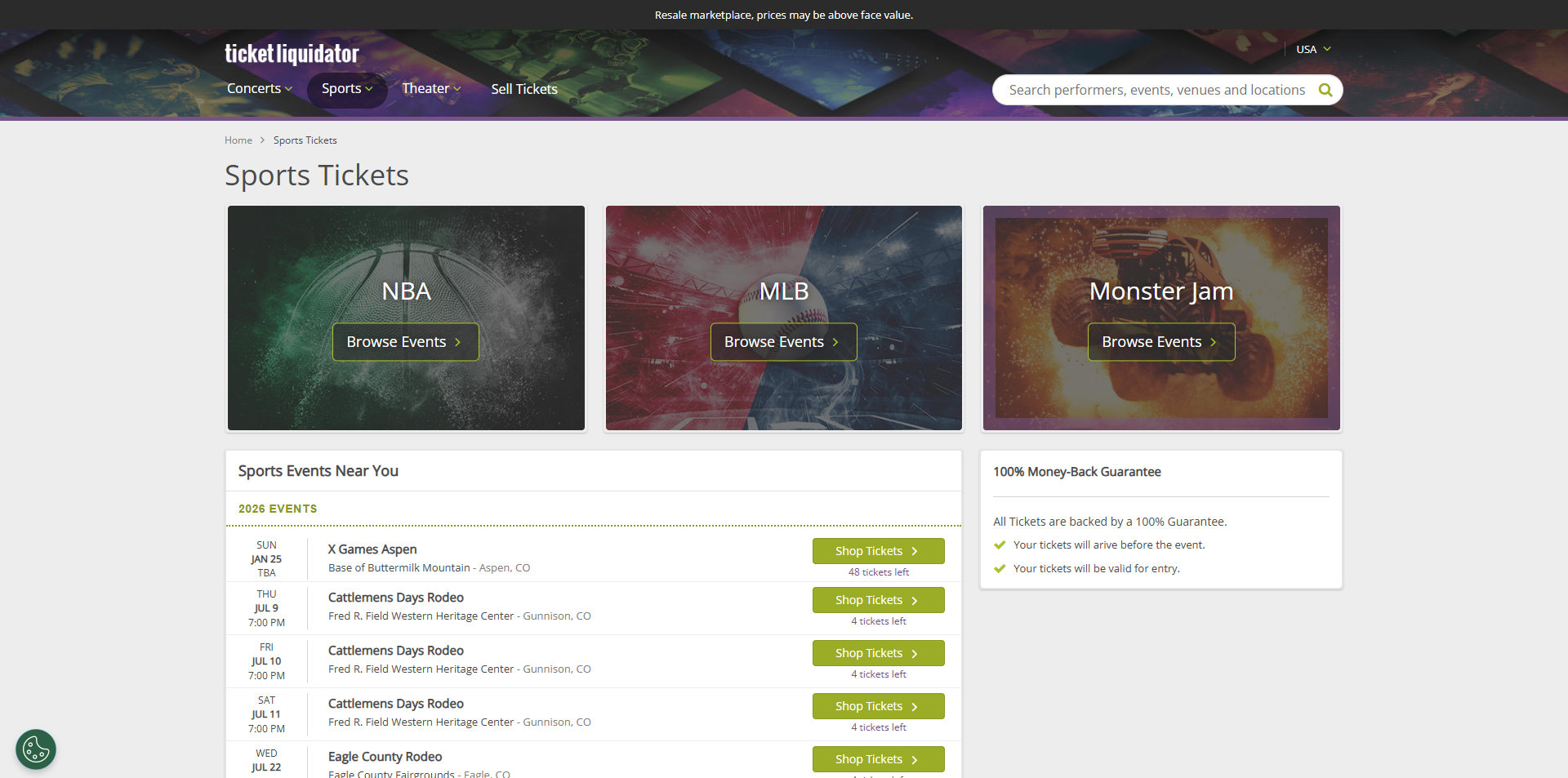 Ticket Liquidator voucher