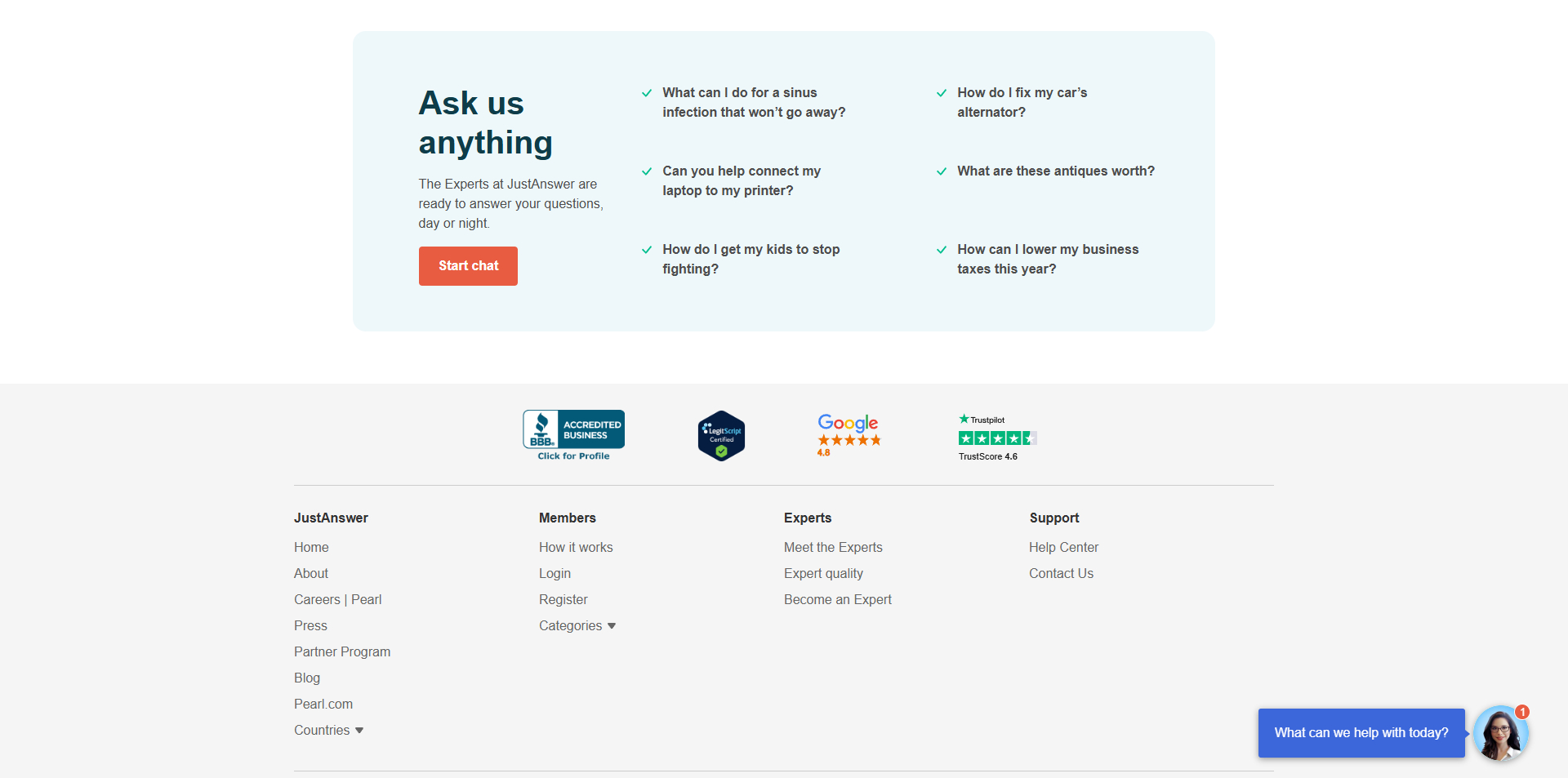 JustAnswer Promo Code