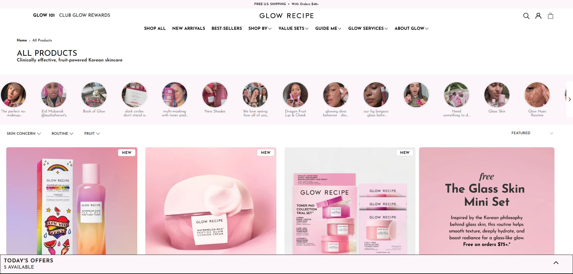 Glow Recipe voucher
