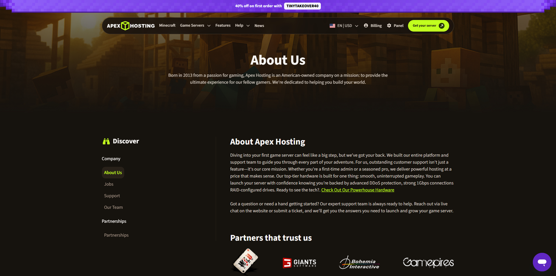 Apex HostingPromo Code