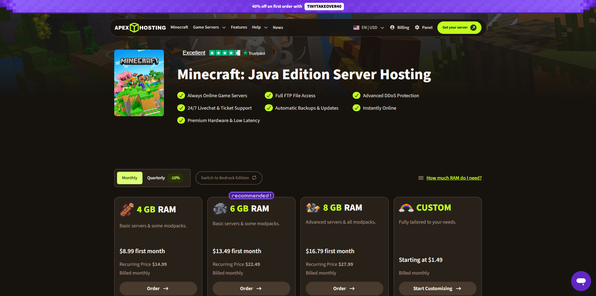 Apex Hosting coupons
