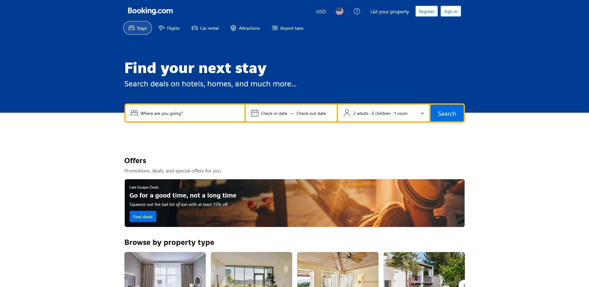 Booking.com promo codes