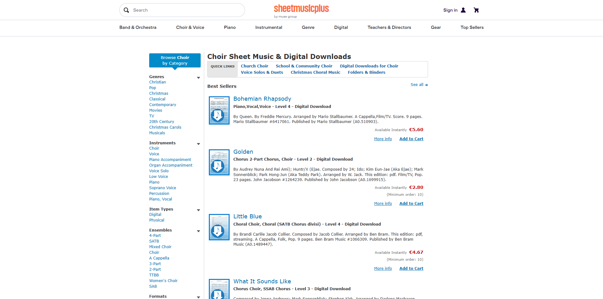 Sheet Music Plus voucher