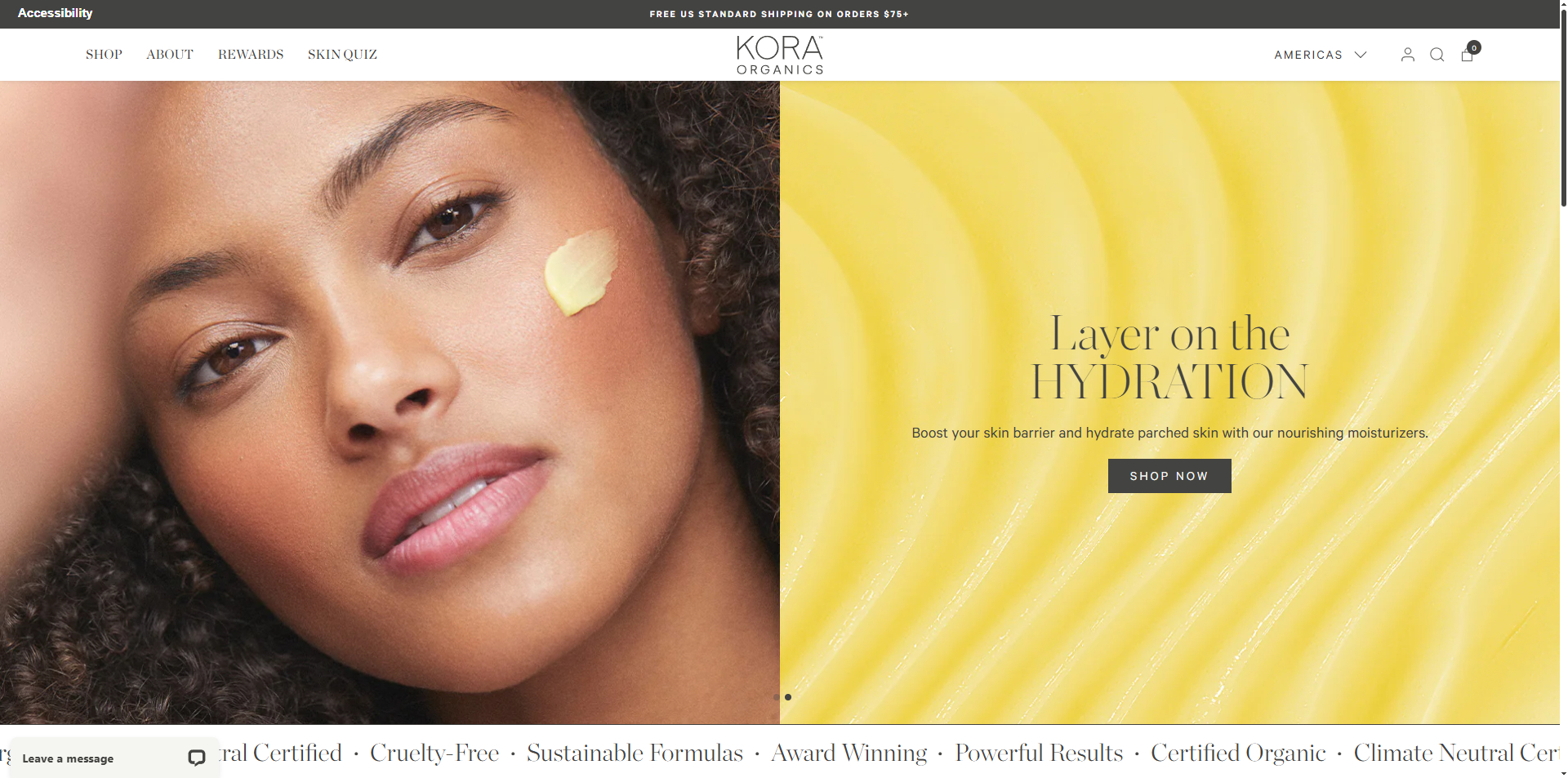 KORA Organics discount code