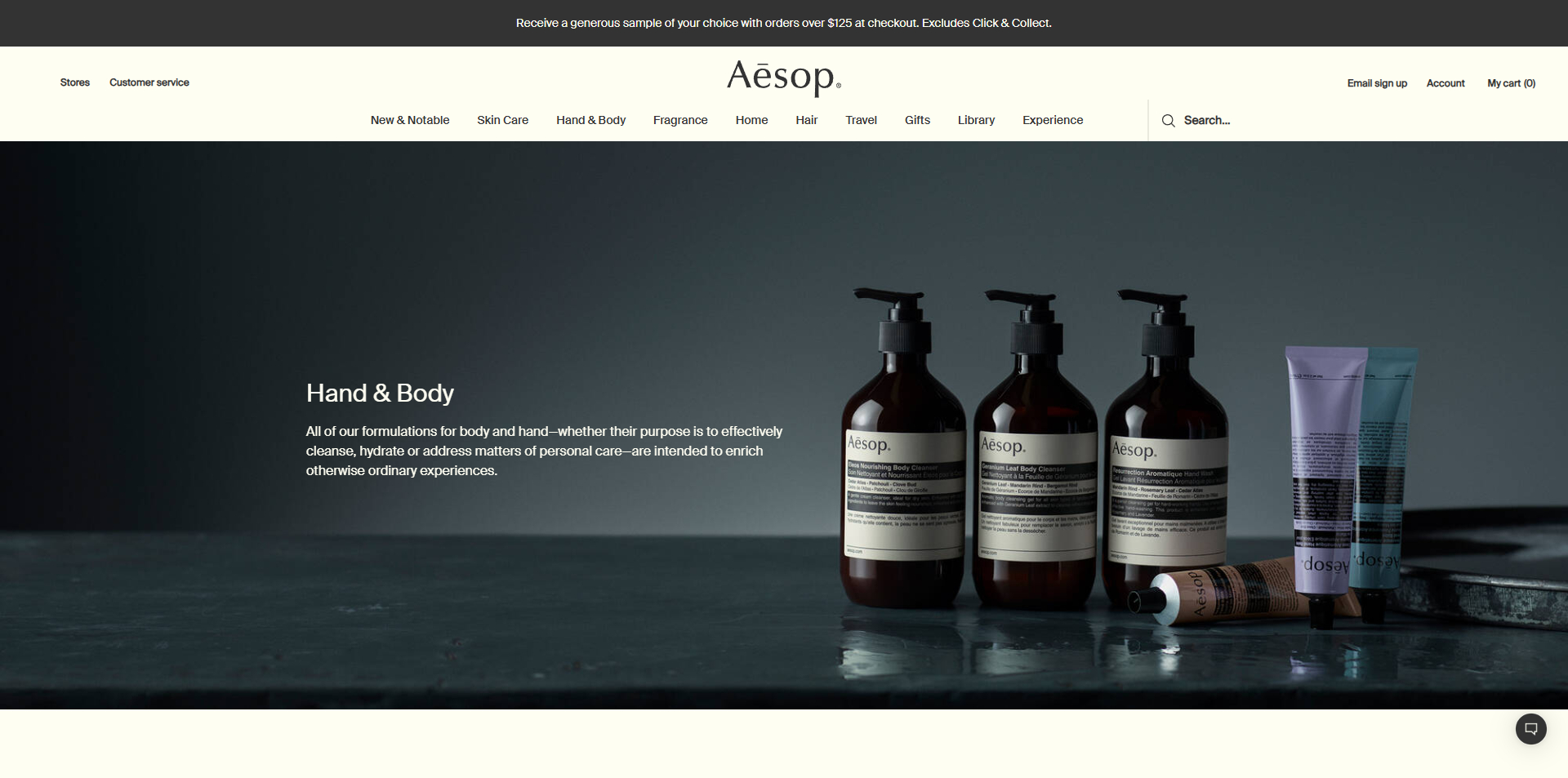 Aesop Promo Code