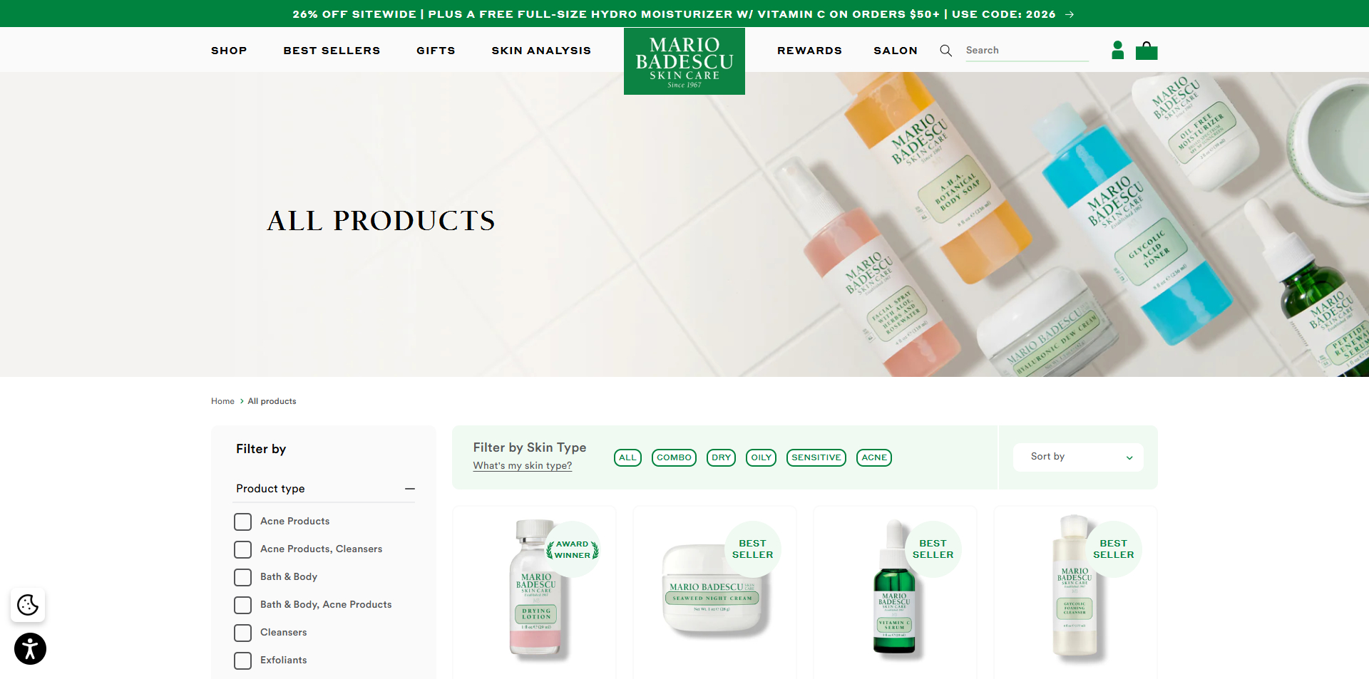 Mario Badescu voucher