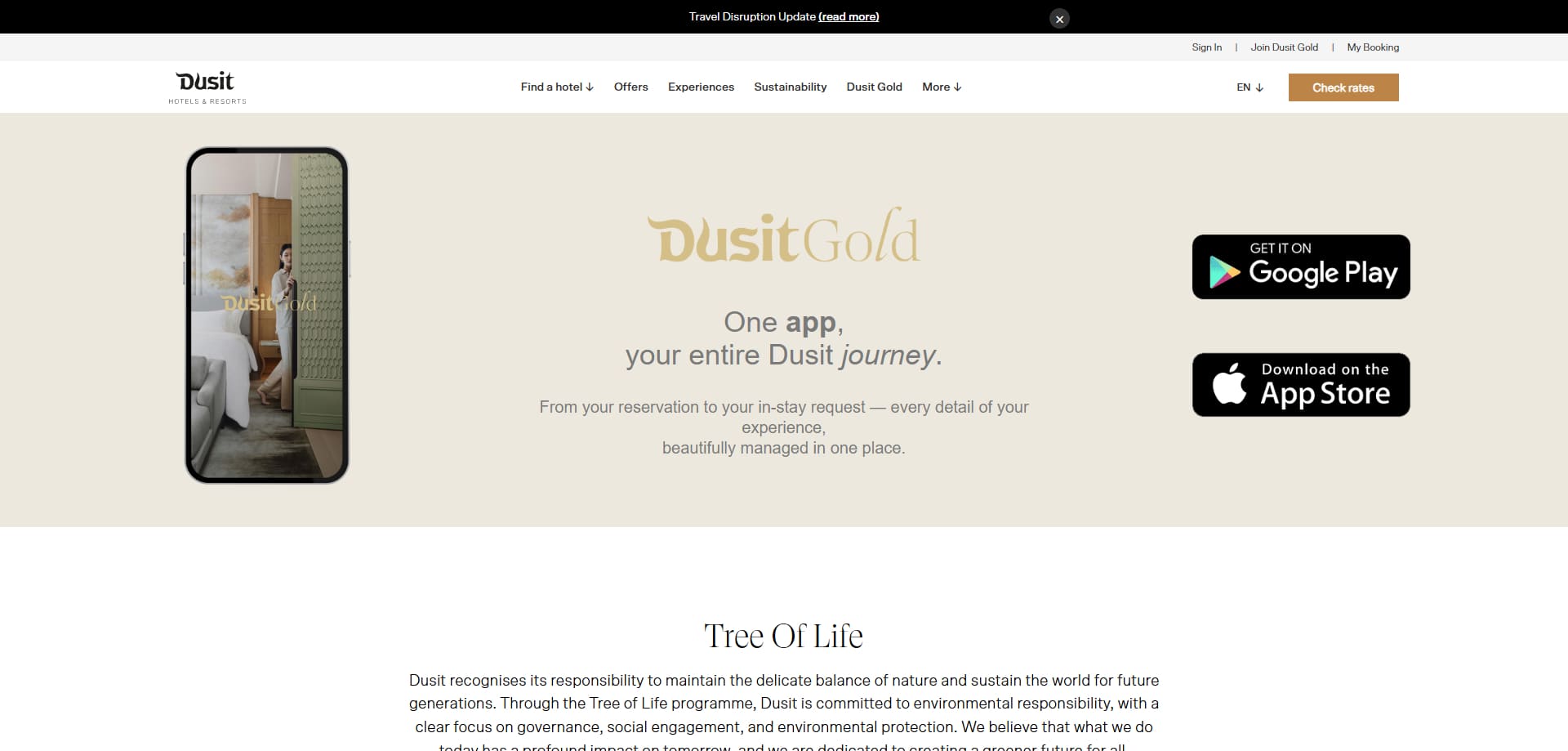 Dusit Hotels Promo Code