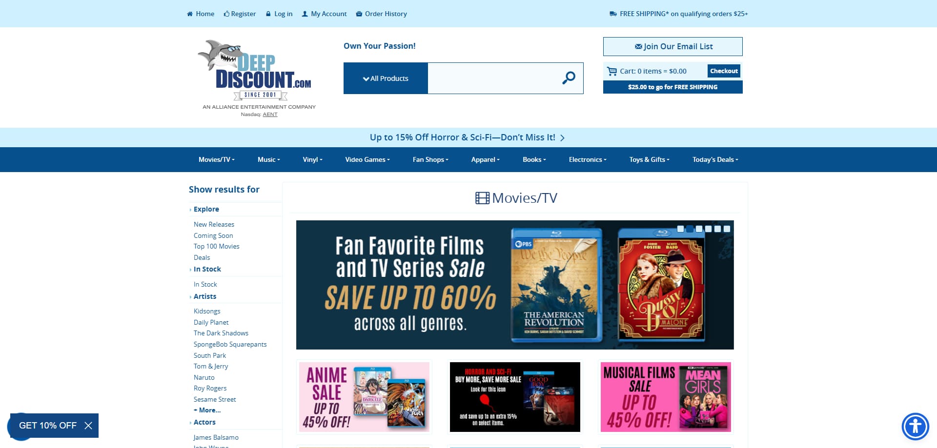 Deep Discount coupons