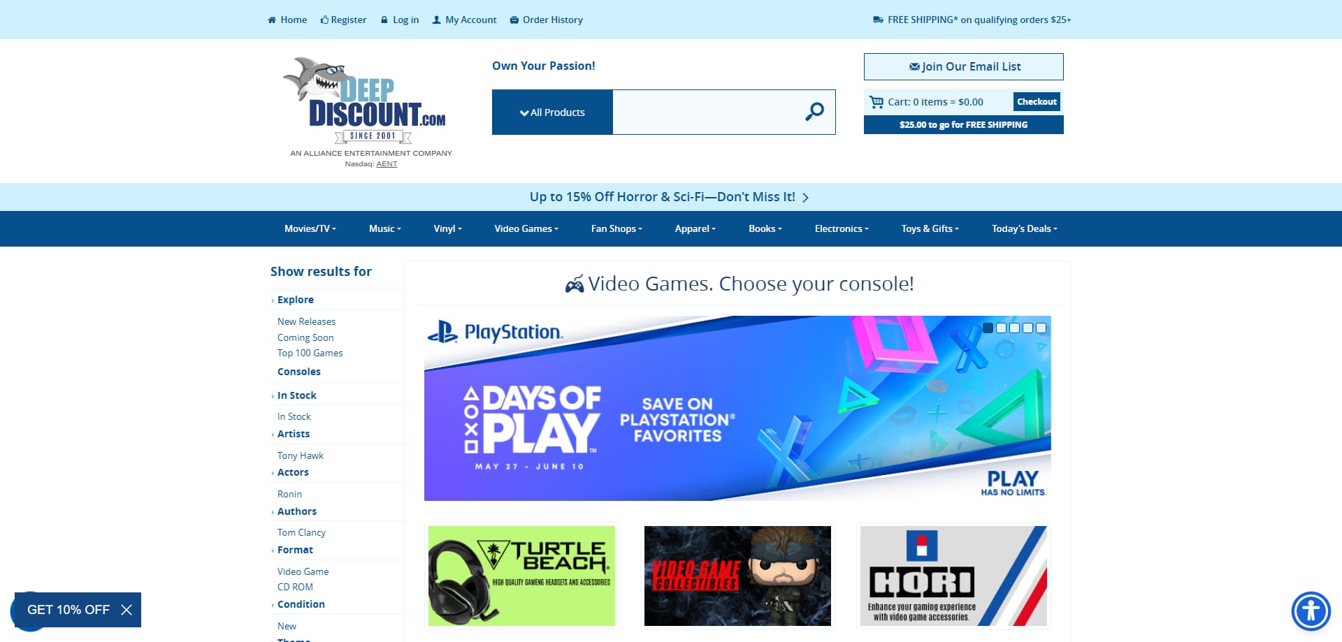 Deep Discount coupons