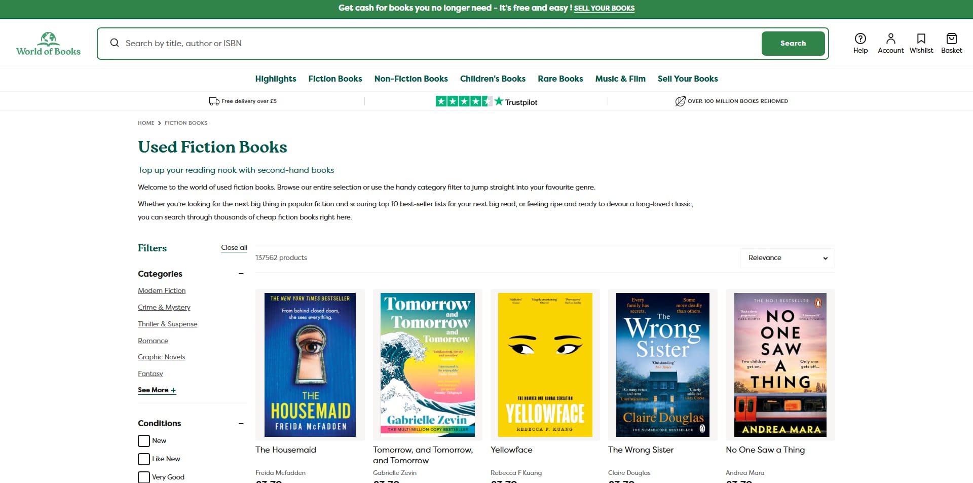 World of Books Promo Code