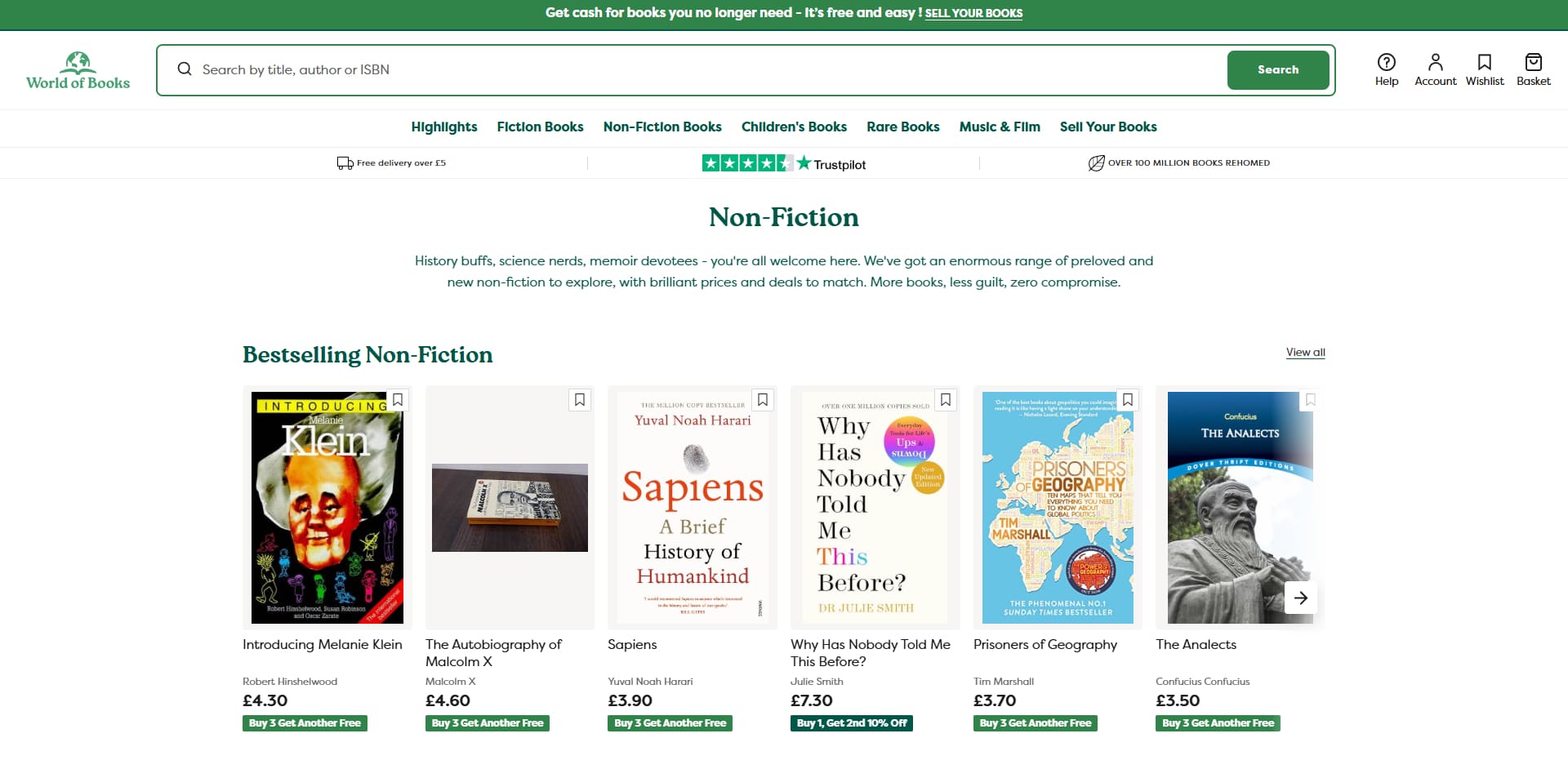 World of Books discount code