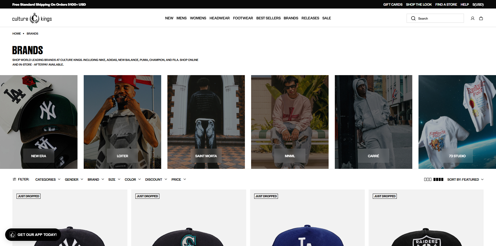 Culture Kings coupons