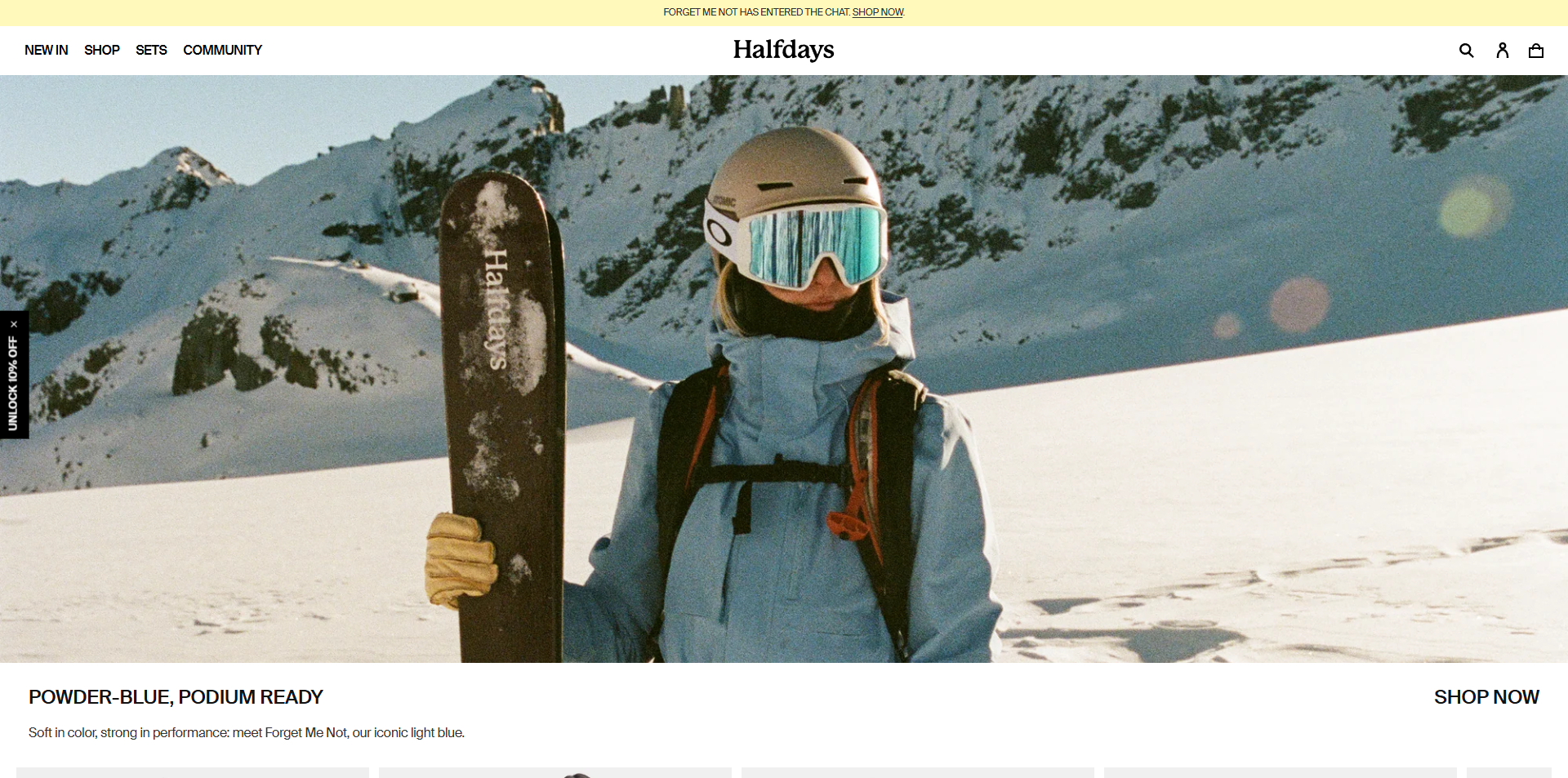 Halfdays discount code