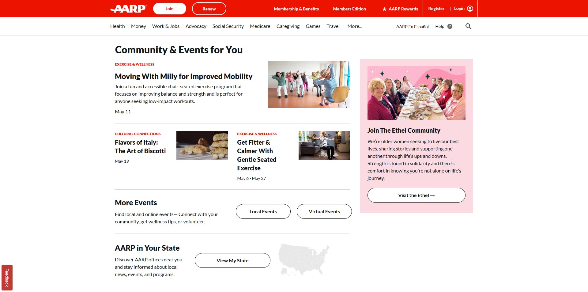 AARP voucher