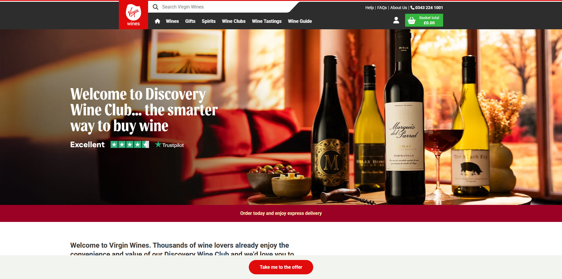 Virgin Wines coupons