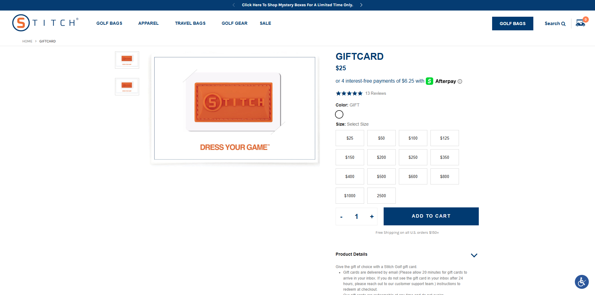 Stitch Golf Promo Code