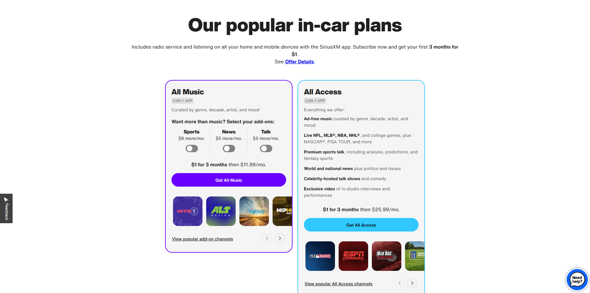 Sirius XM Promo Code