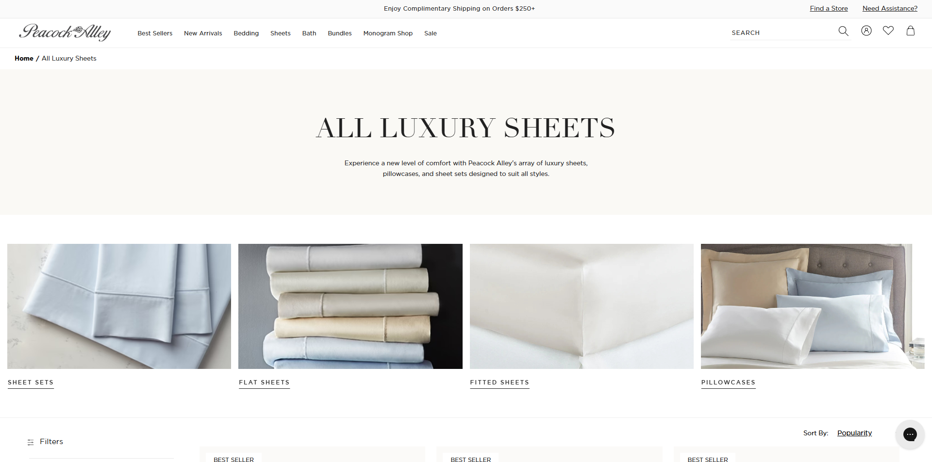 Peacock Alley coupons