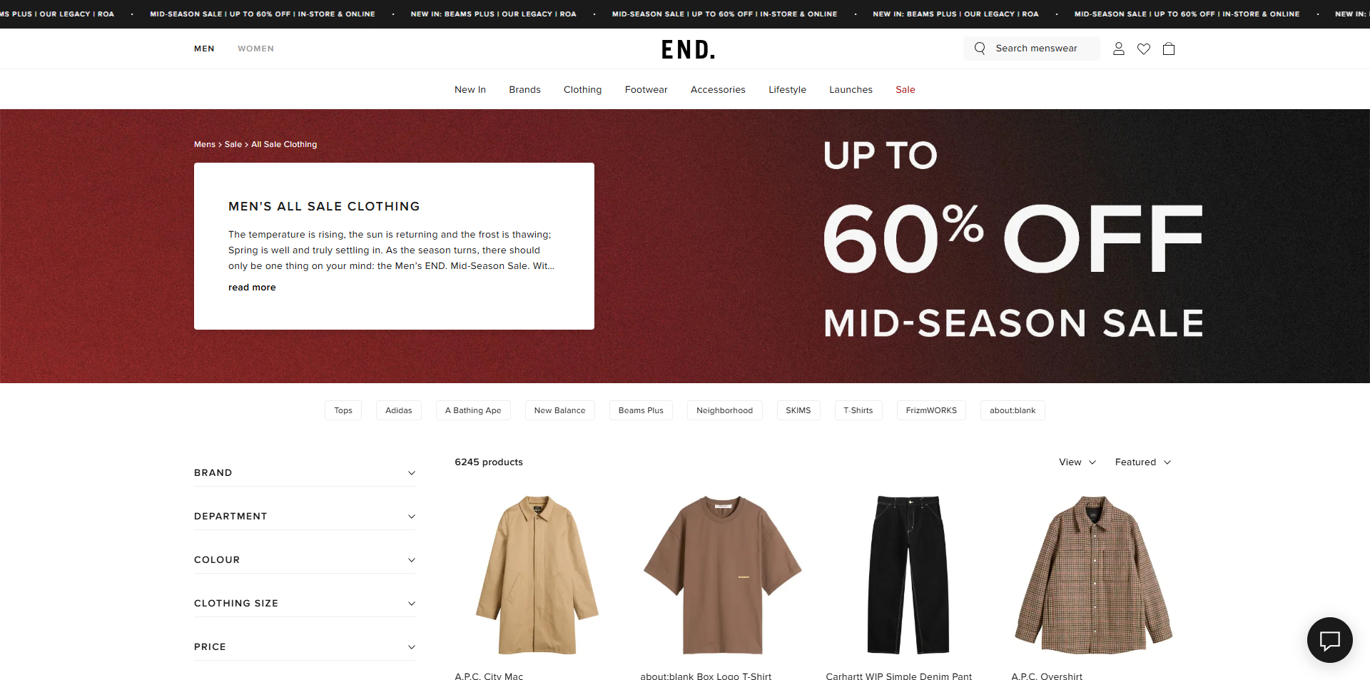 END Clothing discount code