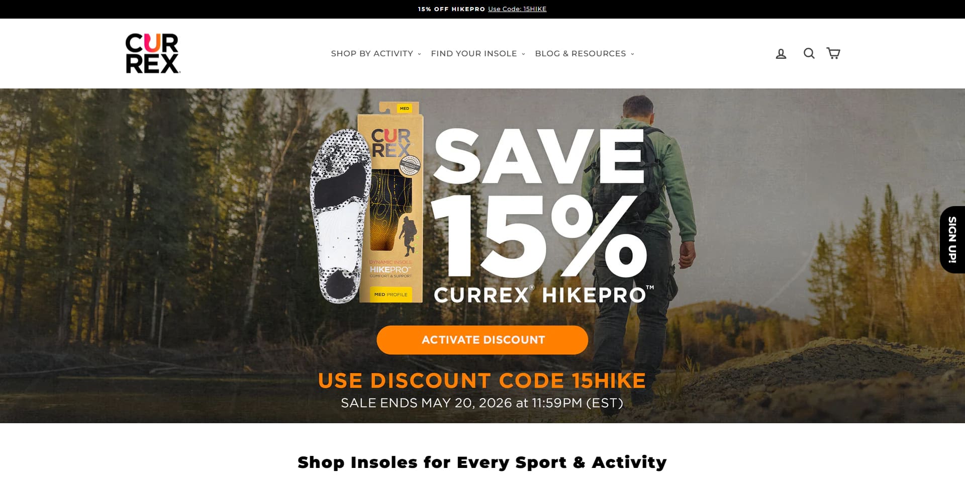 CURREX discount code