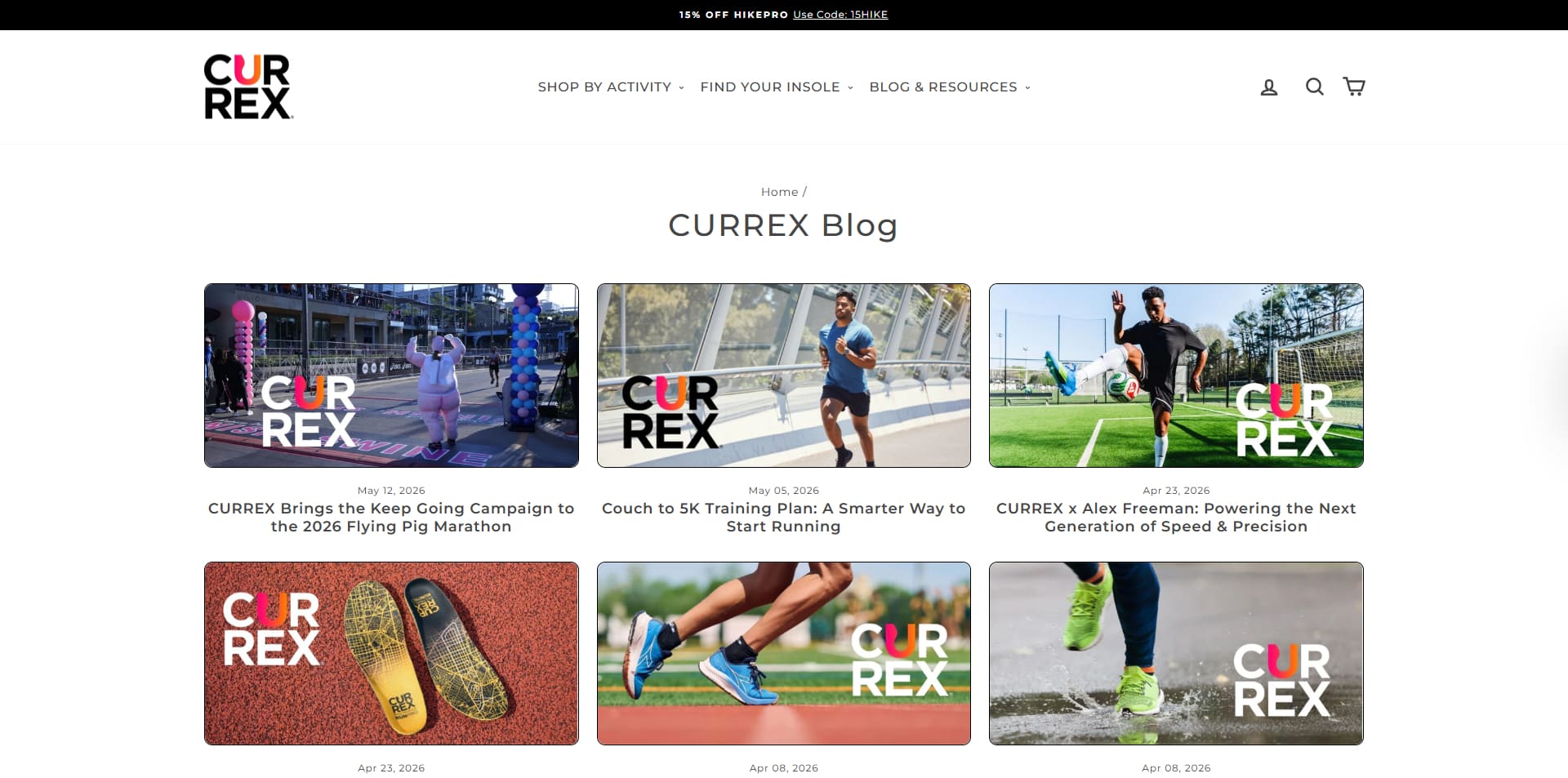 CURREX discount code