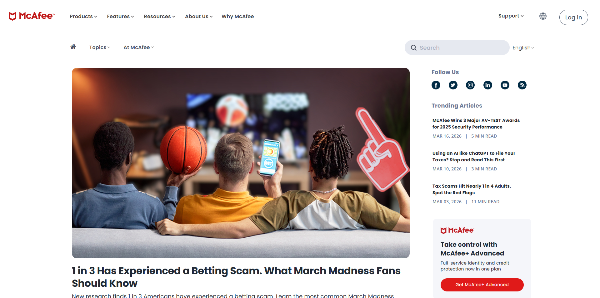 McAfee discount code